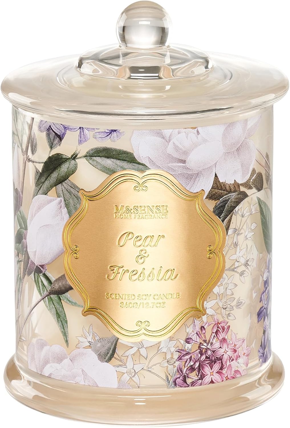 Bougie parfumée pour la détente, idéale pour créer une ambiance chaleureuse