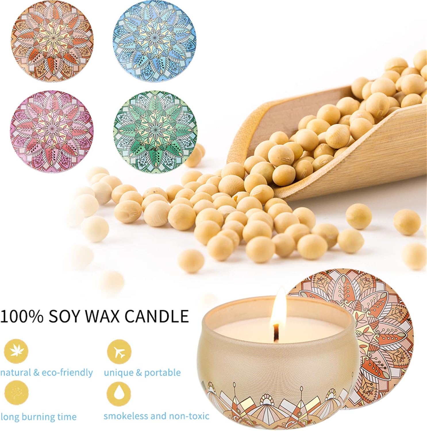 Bougie parfumée pour la décoration : créez une ambiance chaleureuse et apaisante – Image 3