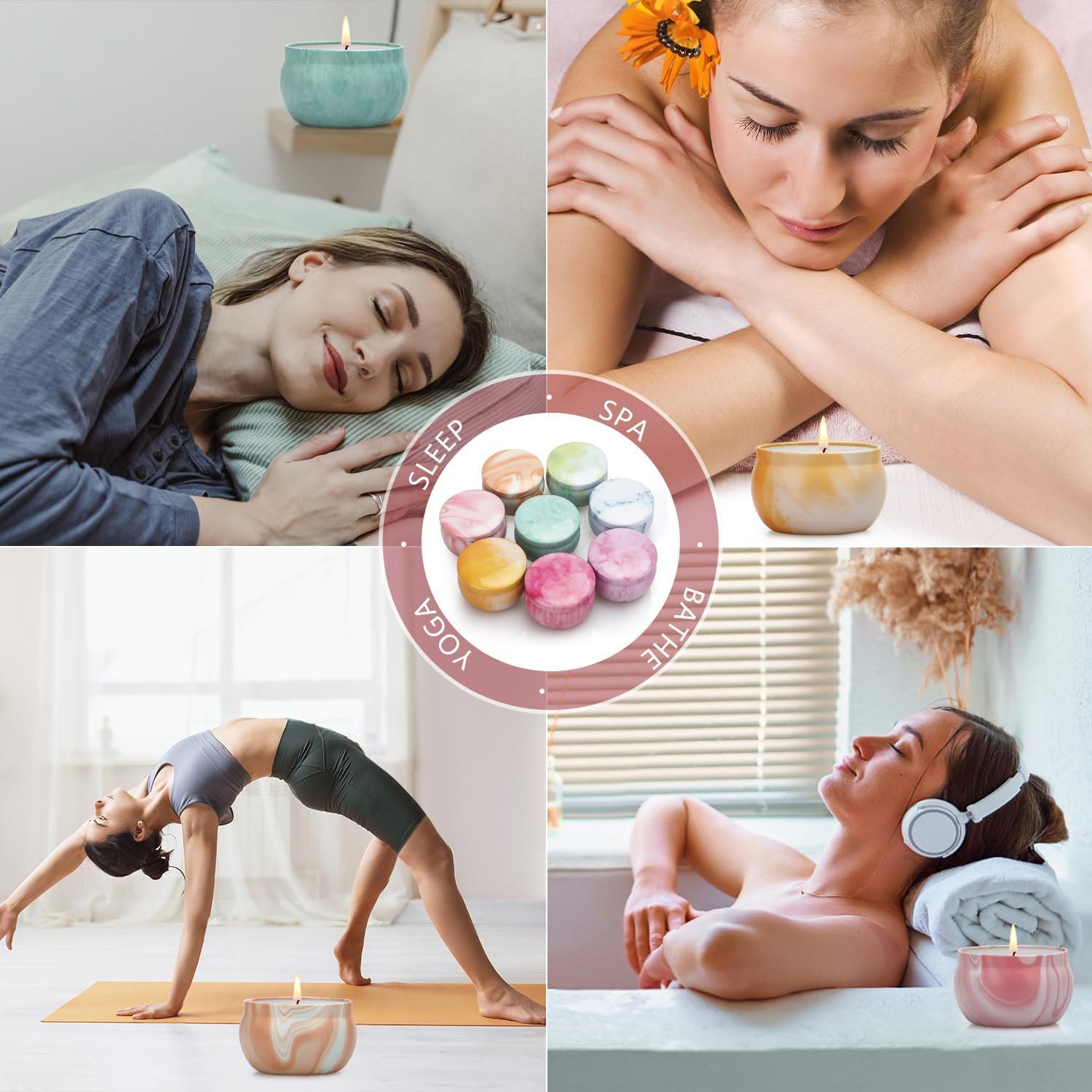 Bougie parfumée pour la décoration intérieure : créez une ambiance chaleureuse et relaxante – Image 7