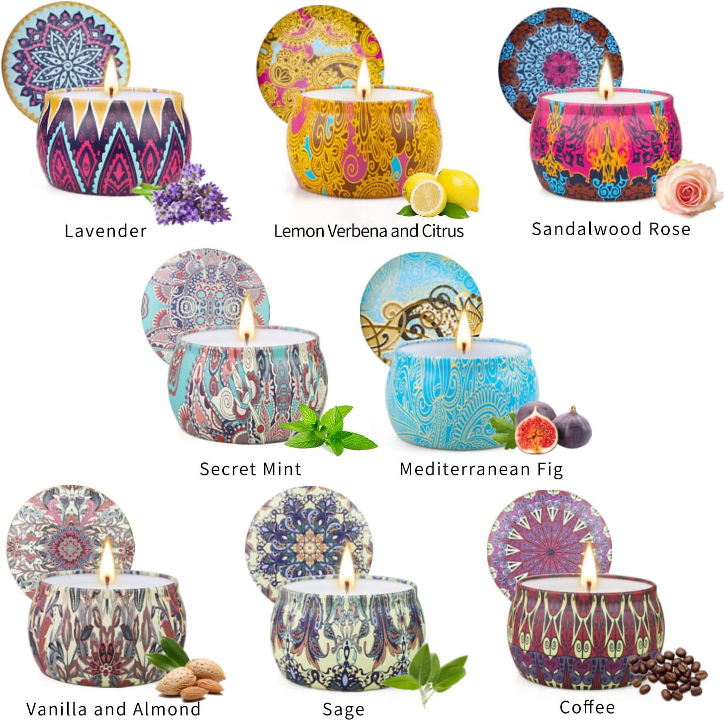 Bougie parfumée pour une décoration élégante - créez une ambiance chaleureuse chez vous – Image 2