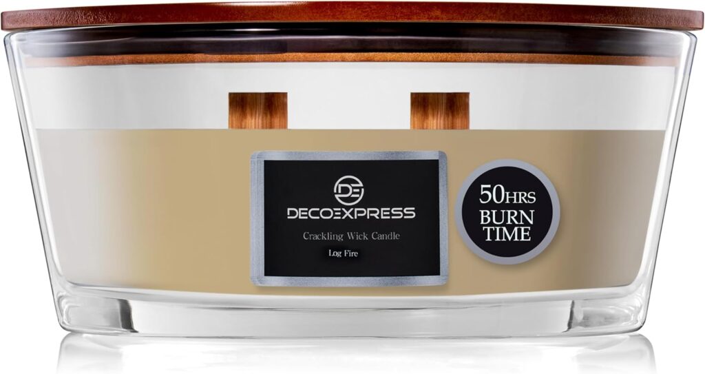 Bougie parfumée pour une décoration apaisante et une ambiance chaleureuse