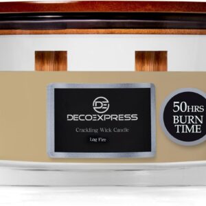 Bougie parfumée pour une décoration apaisante et une ambiance chaleureuse