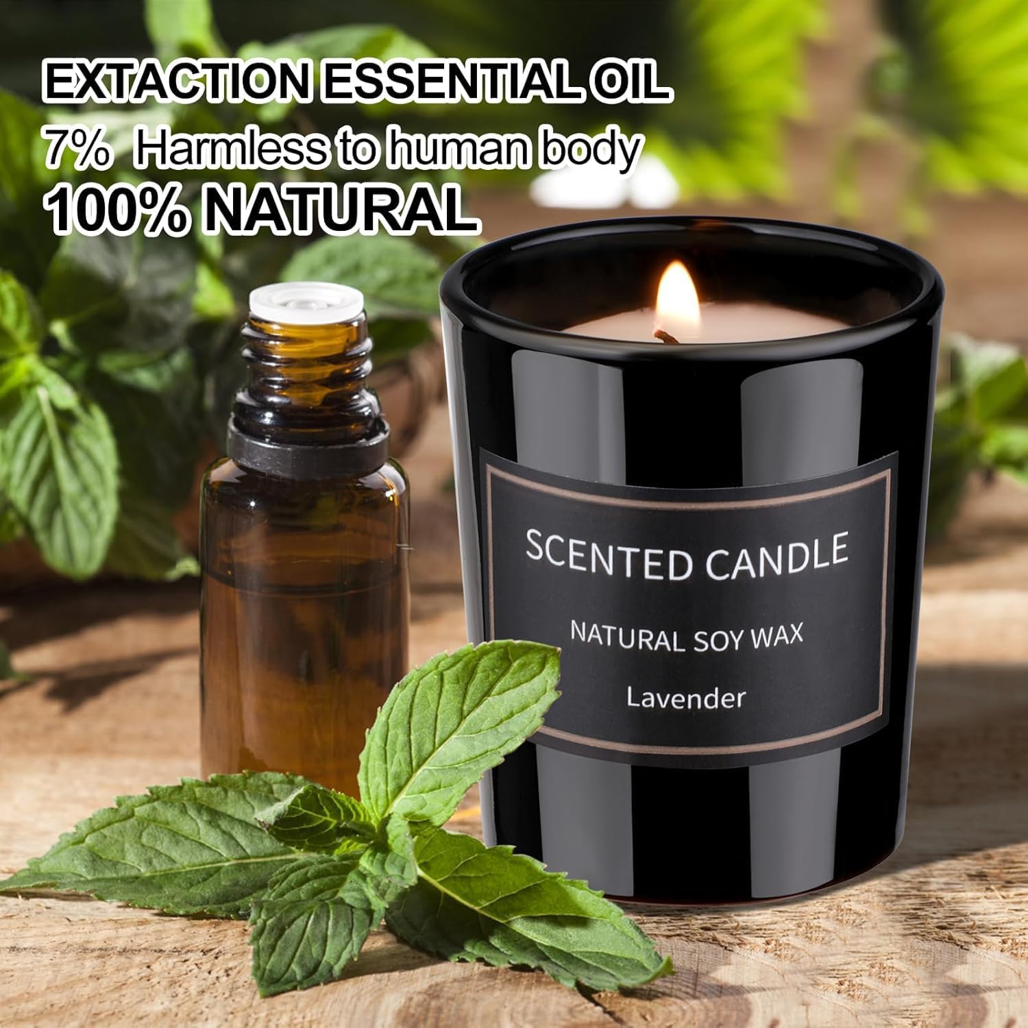 Bougie parfumée pour une ambiance chaleureuse en décoration intérieure – Image 6