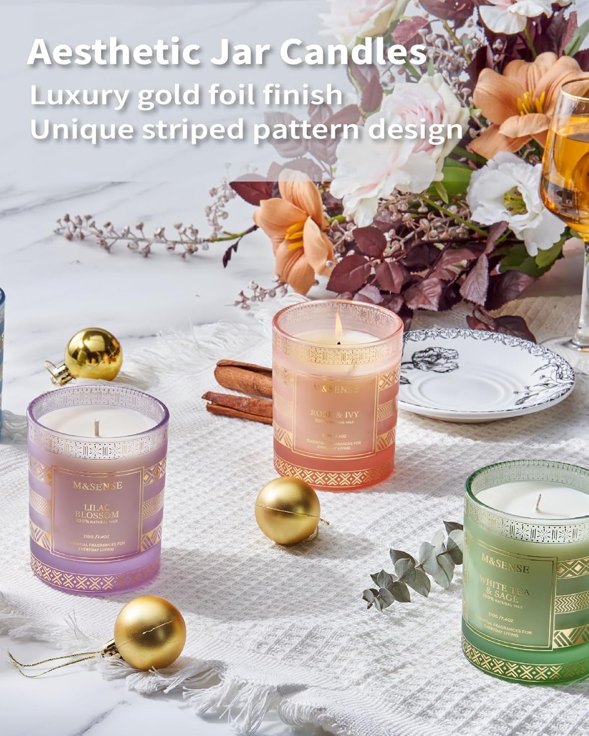 Bougie parfumée pour la détente : une ambiance chaleureuse et relaxante – Image 7