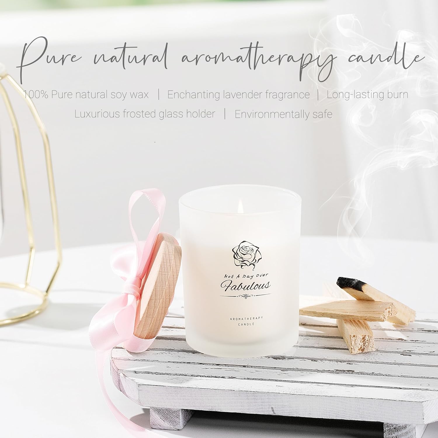 Bougie parfumée pour la décoration intérieure : une ambiance chaleureuse et apaisante – Image 3