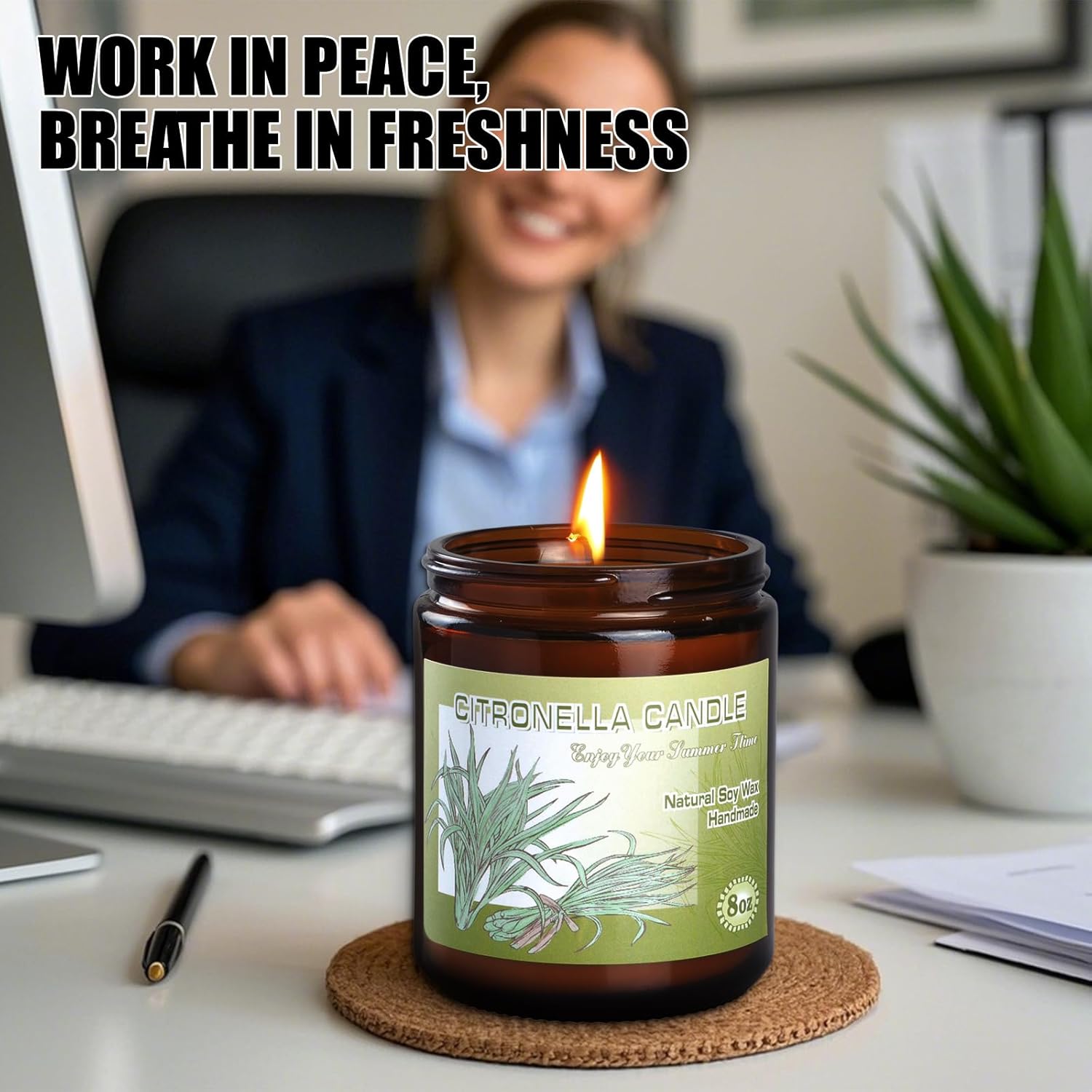 Bougie parfumée pour la décoration intérieure : créez une ambiance chaleureuse et relaxante – Image 5
