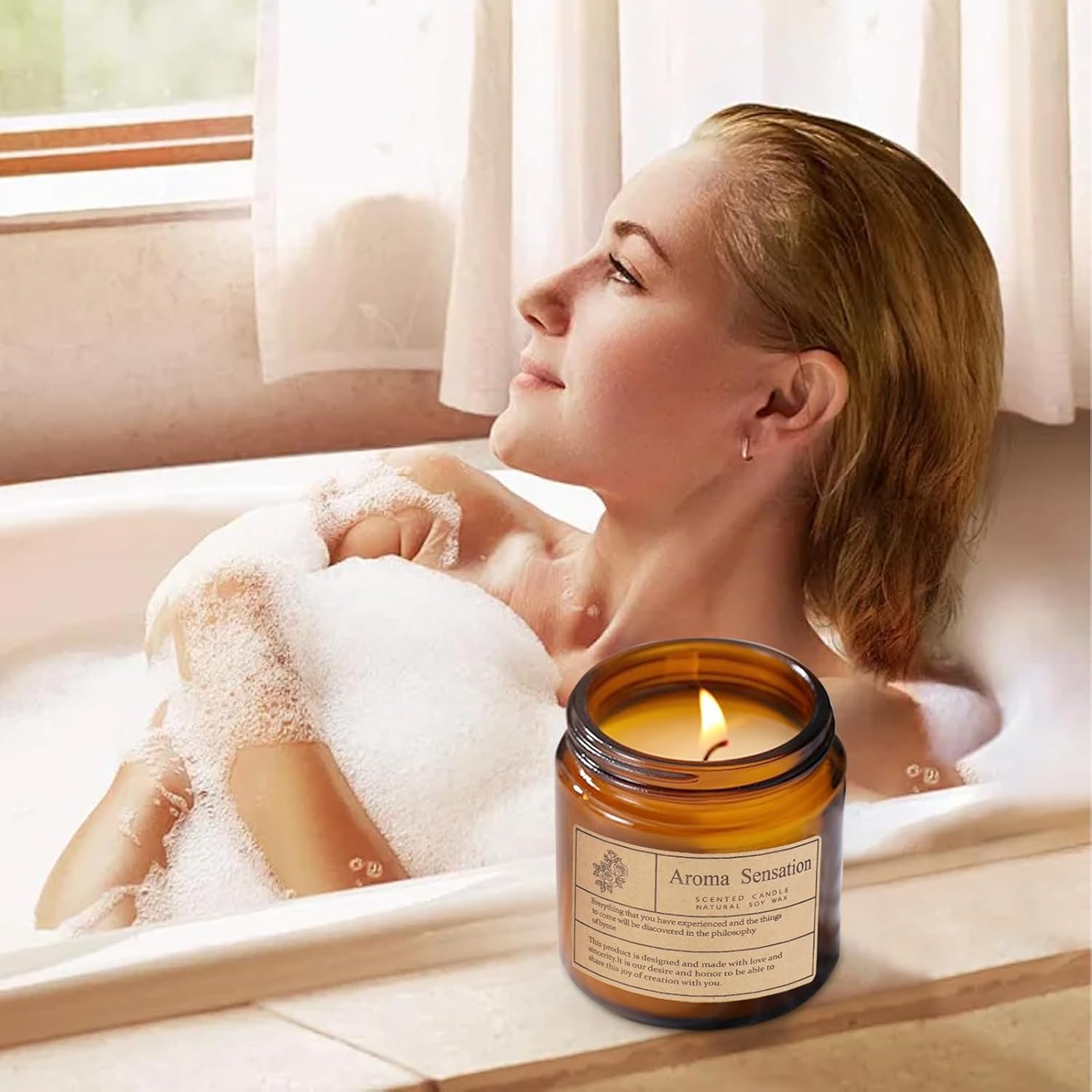 Bougie parfumée pour une ambiance chaleureuse et relaxante – Image 4