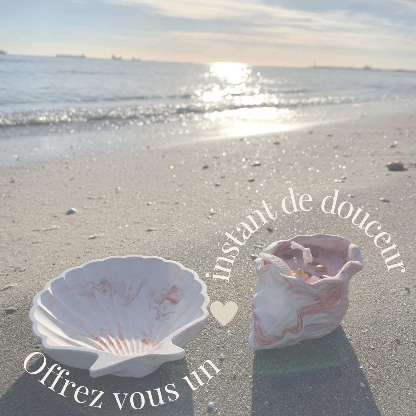 Bougie parfumée pour une ambiance chaleureuse, idéale pour la détente et la décoration – Image 3