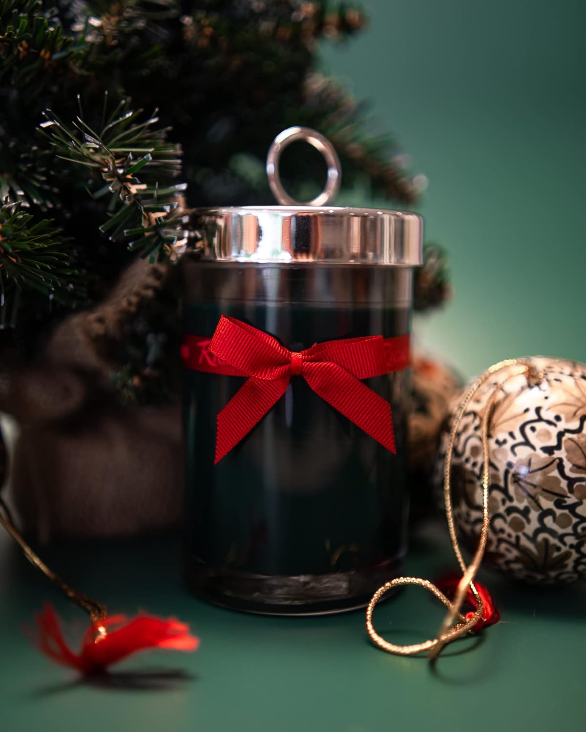 Bougie parfumée pour une décoration apaisante, créant une ambiance chaleureuse – Image 5