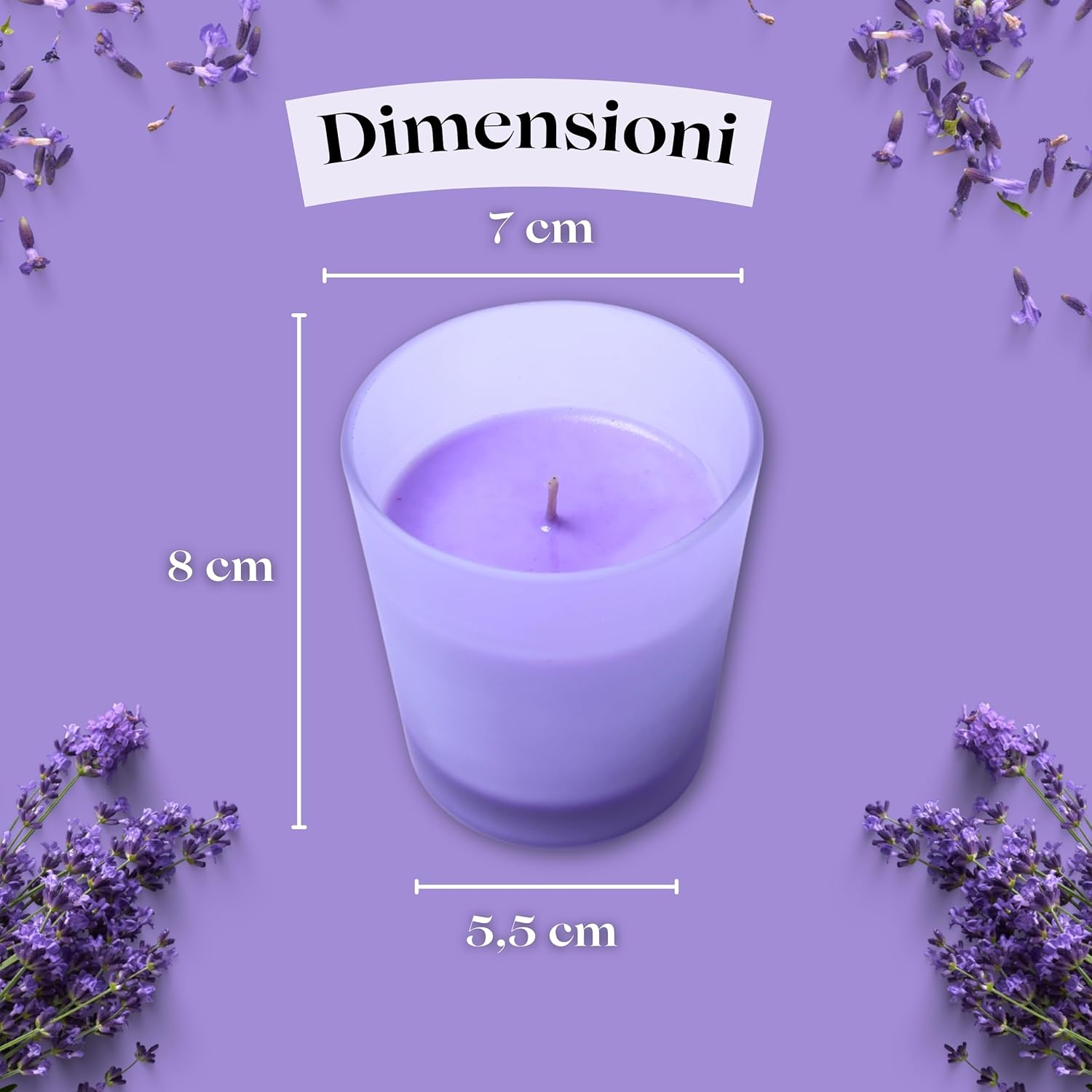 Bougie parfumée pour une ambiance chaleureuse, idéale pour la détente et la décoration – Image 3