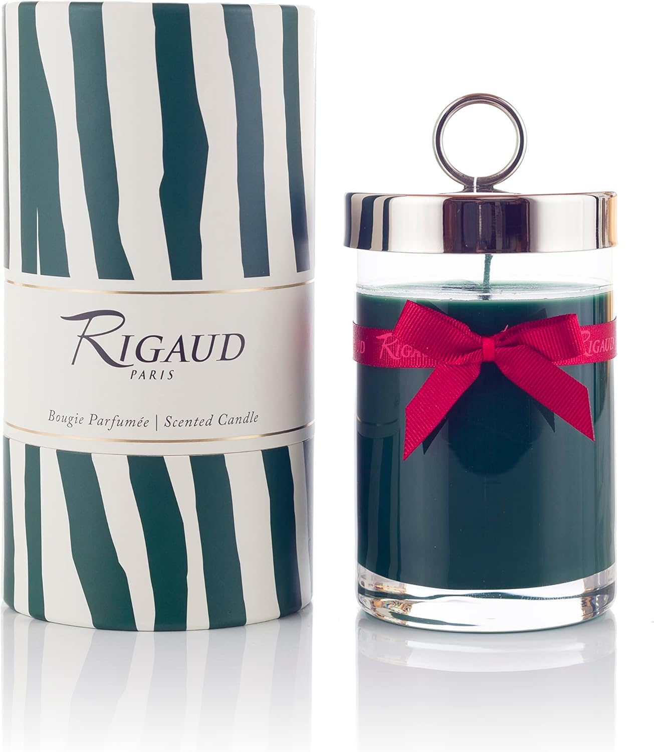 Bougie parfumée pour une décoration apaisante, créant une ambiance chaleureuse
