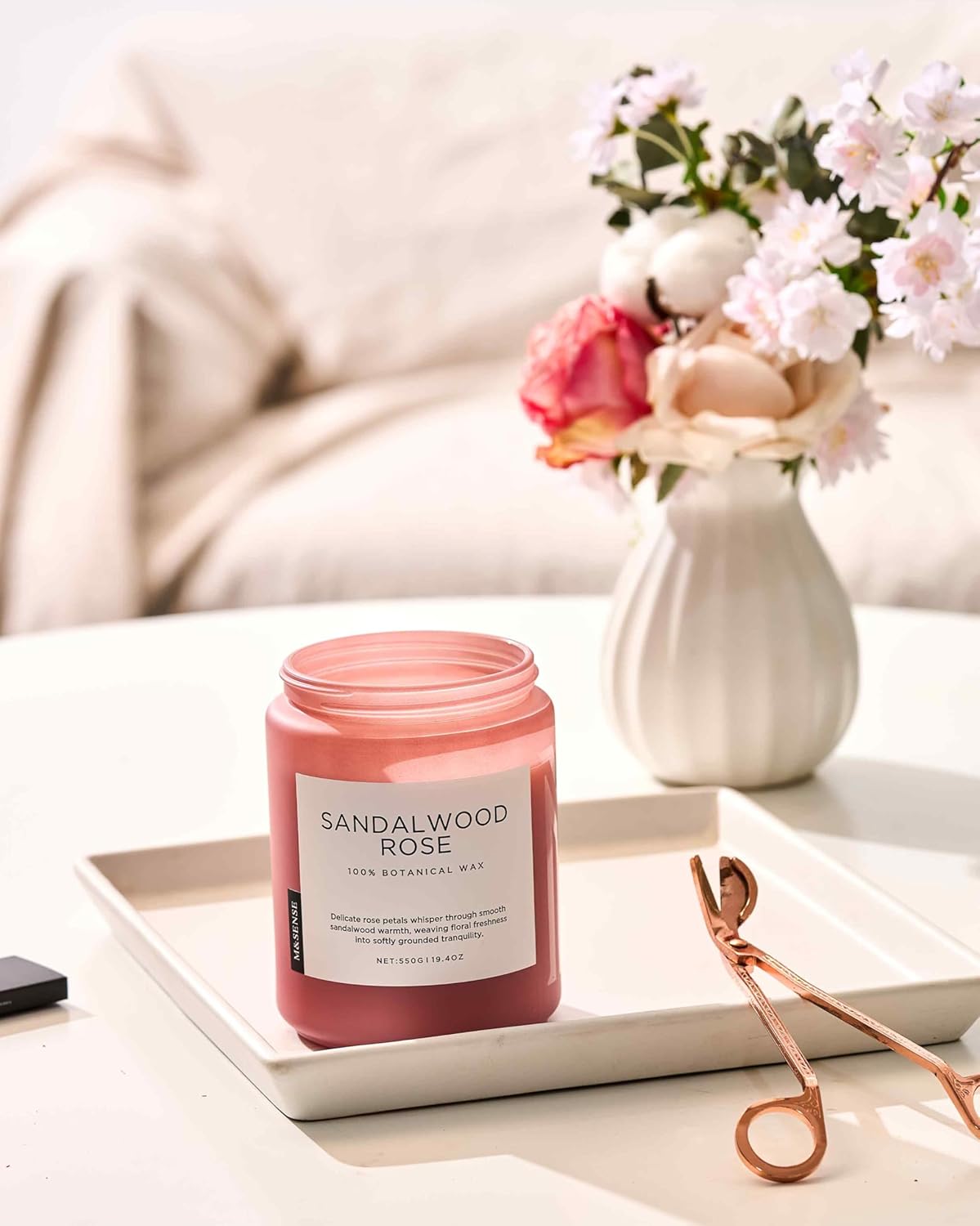 Bougie parfumée pour la détente - ambiance chaleureuse et apaisante – Image 7