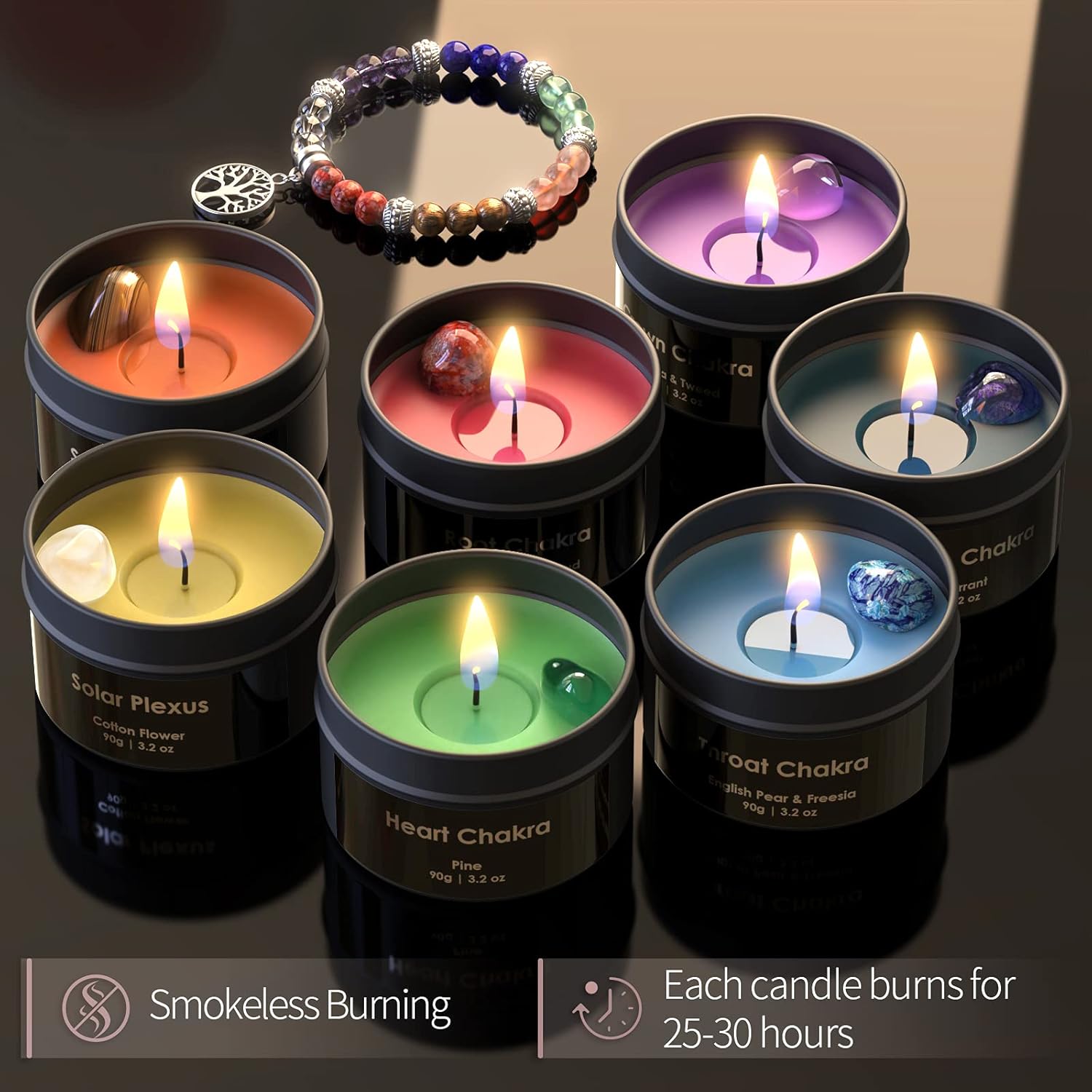 Bougie parfumée pour la décoration intérieure : une ambiance chaleureuse et relaxante – Image 4