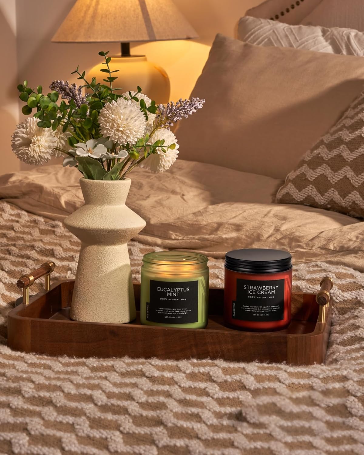 Bougie parfumée pour la détente : créez une ambiance chaleureuse et apaisante – Image 7