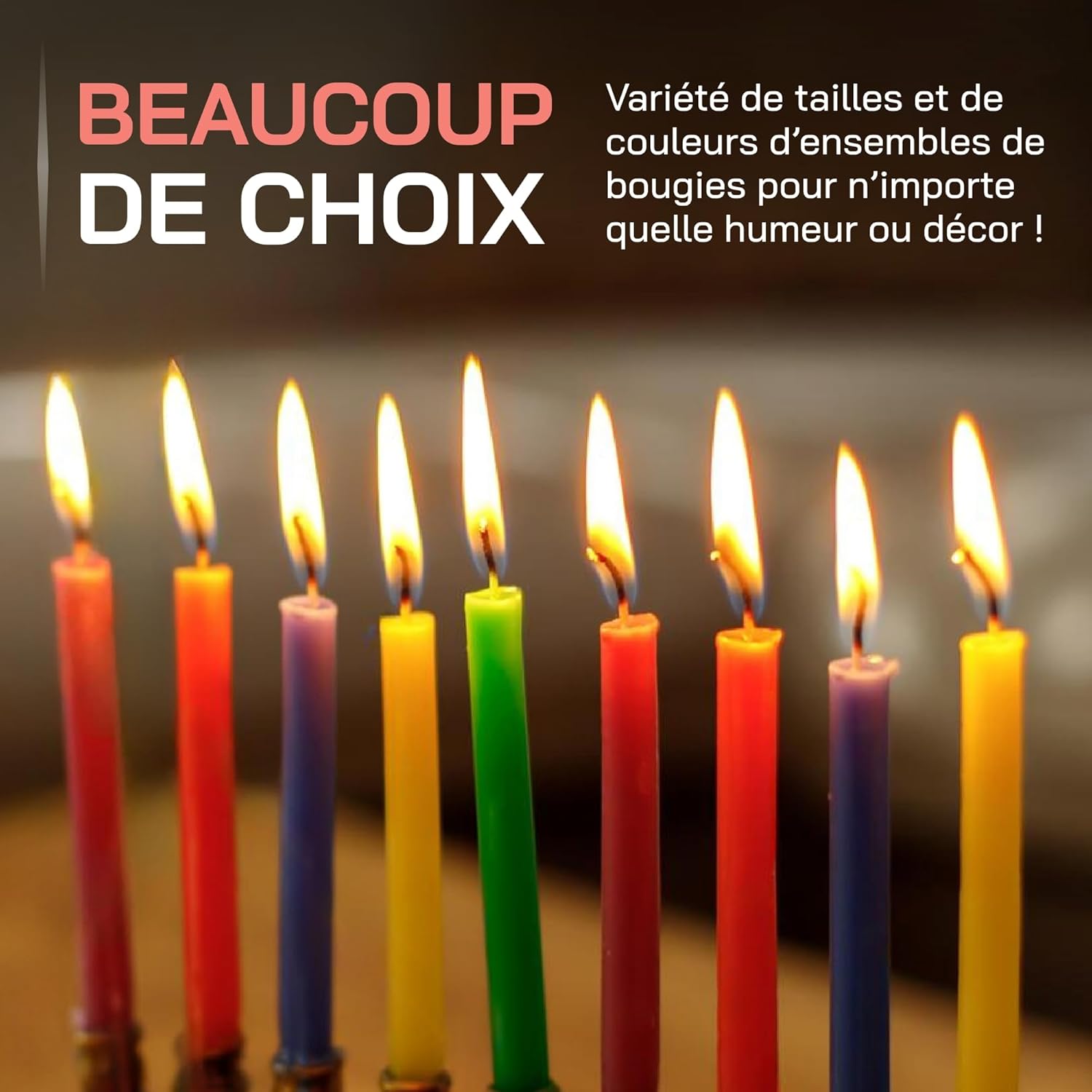 Bougie parfumée pour créer une ambiance chaleureuse lors de vos soirées détente – Image 6