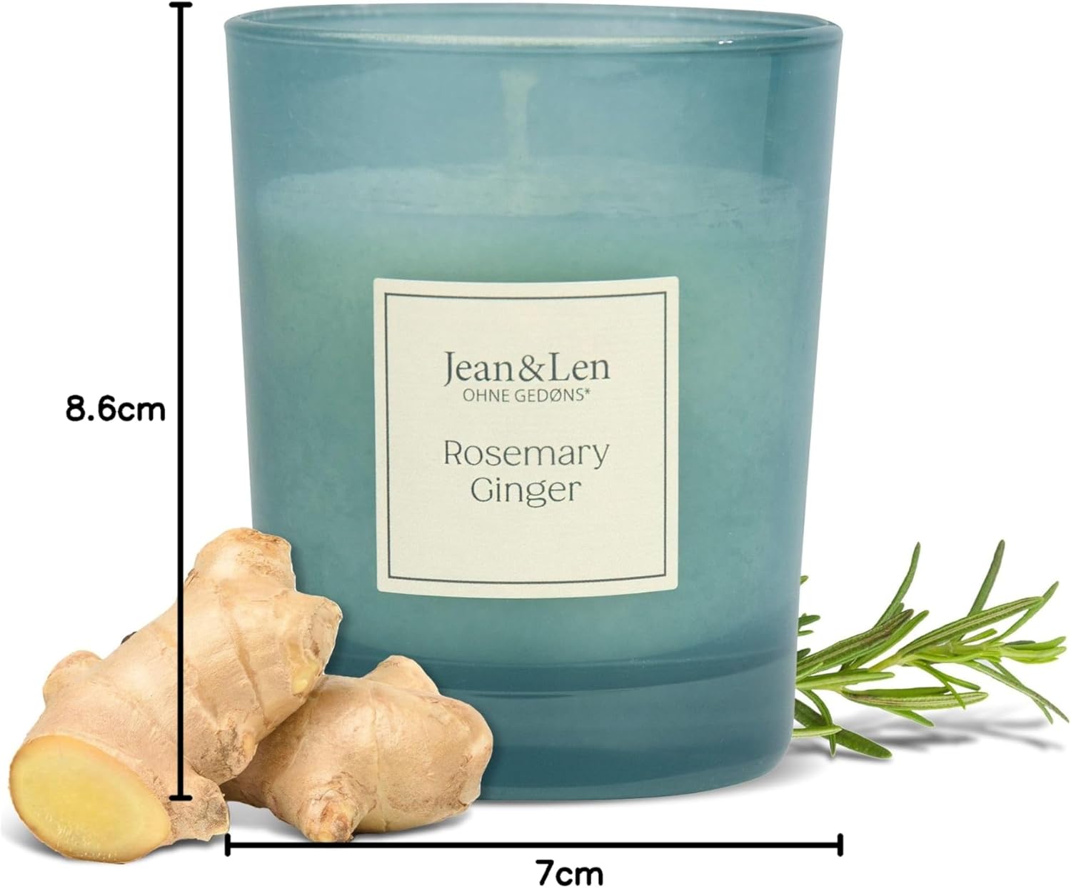 Bougie parfumée pour une décoration apaisante, créant une ambiance chaleureuse – Image 8