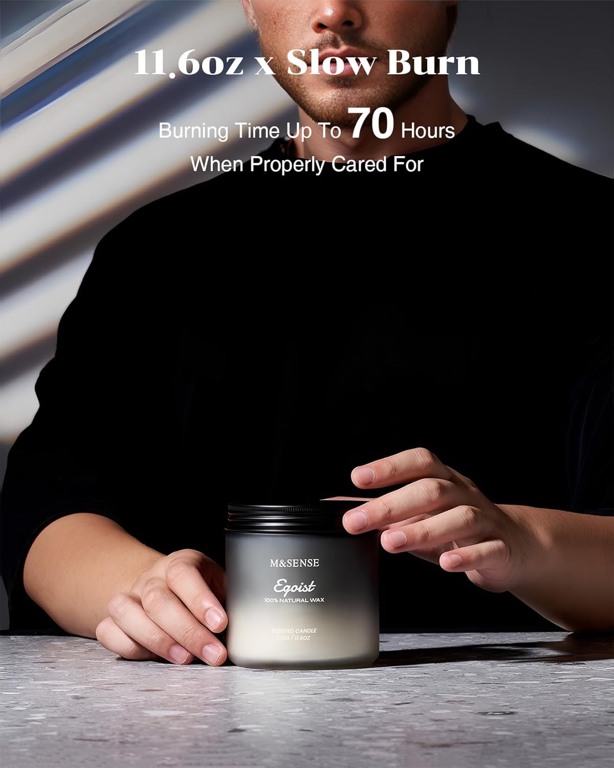 Bougie parfumée pour une décoration élégante et une ambiance chaleureuse – Image 5