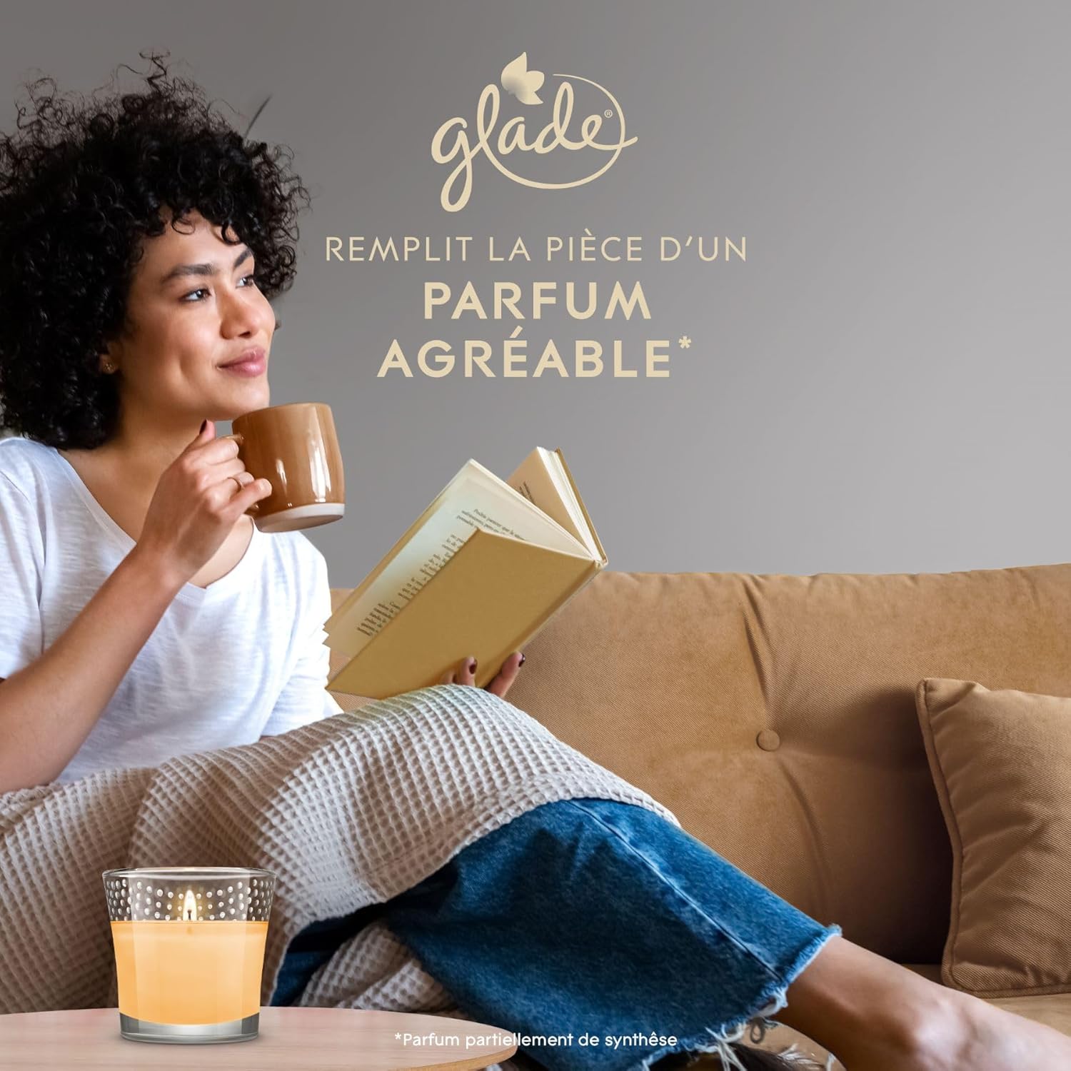 Bougie parfumée pour une décoration élégante, créant une ambiance chaleureuse – Image 7