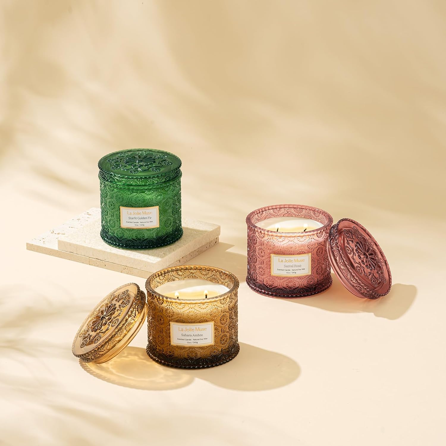 Bougie parfumée pour une décoration élégante - Créez une ambiance chaleureuse – Image 7