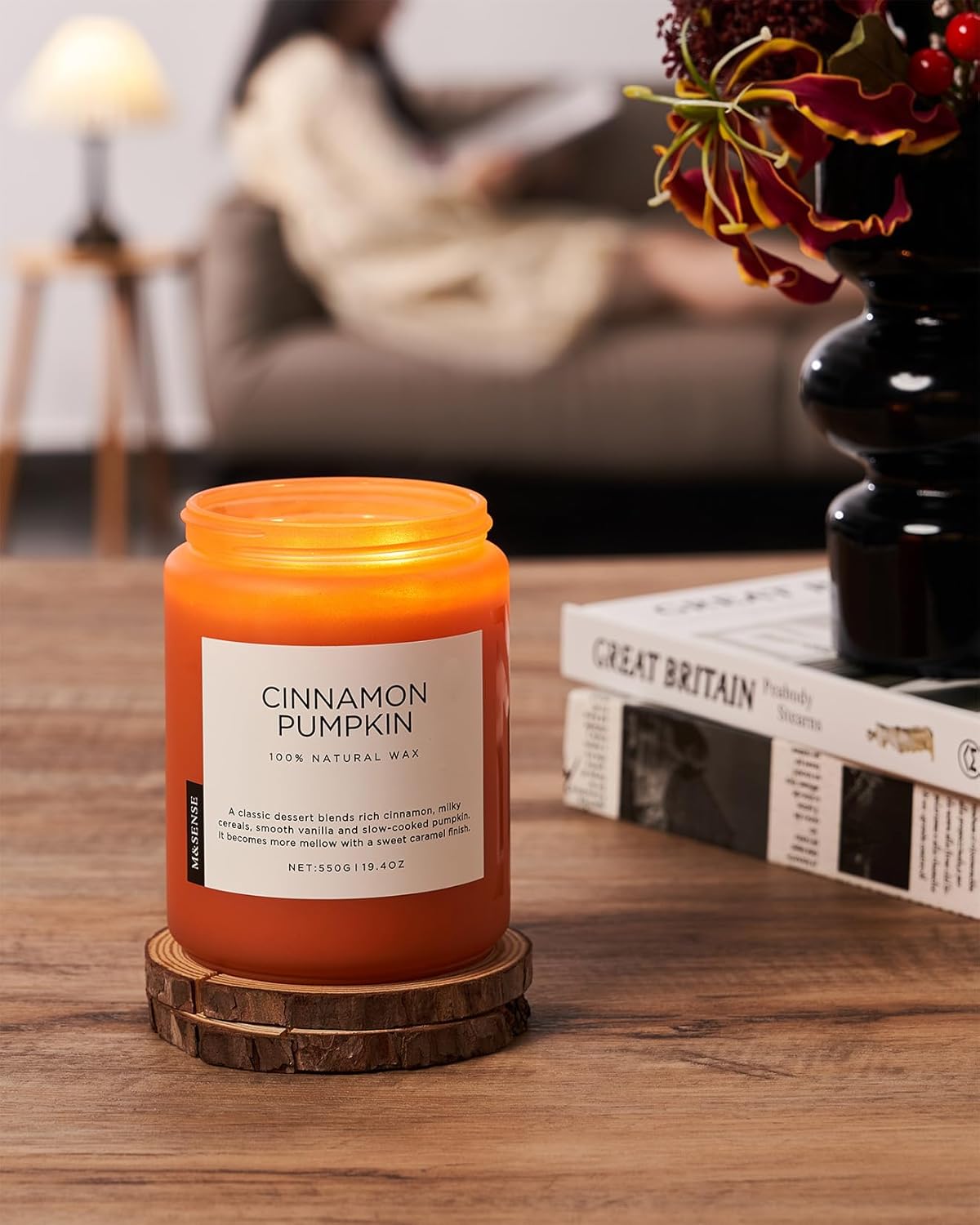 Bougie parfumée pour la détente - Créez une ambiance chaleureuse à la maison – Image 7