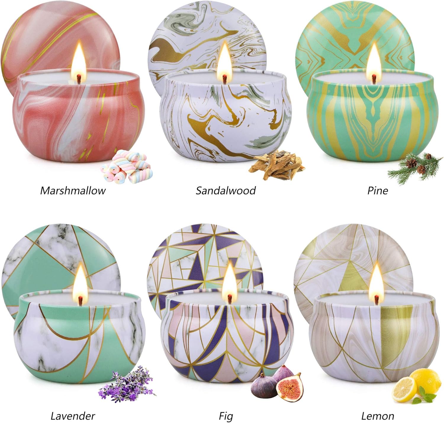 Bougie parfumée pour une décoration apaisante et une ambiance chaleureuse – Image 2