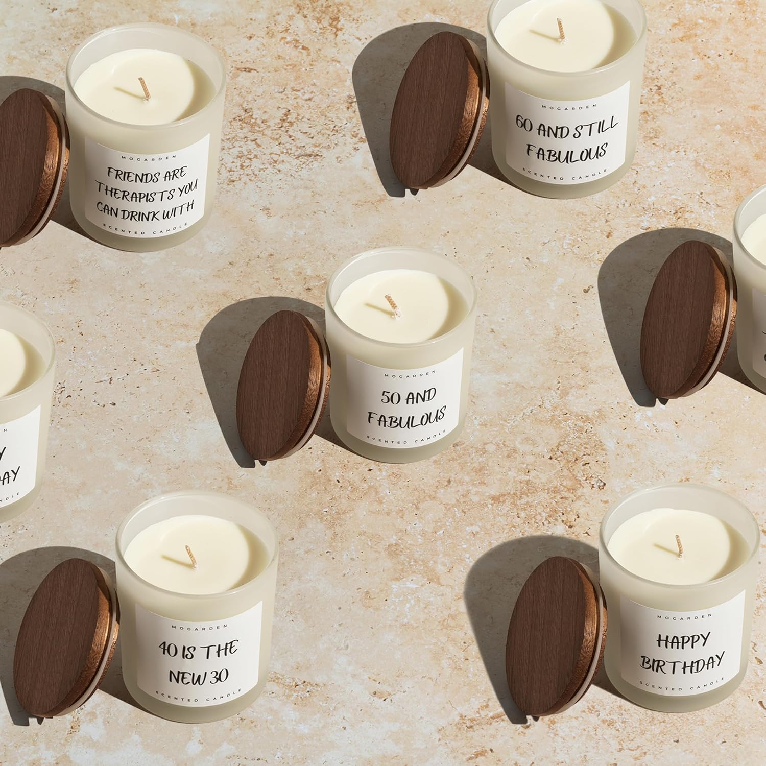 Bougie parfumée pour une décoration élégante, offrant une ambiance chaleureuse – Image 4