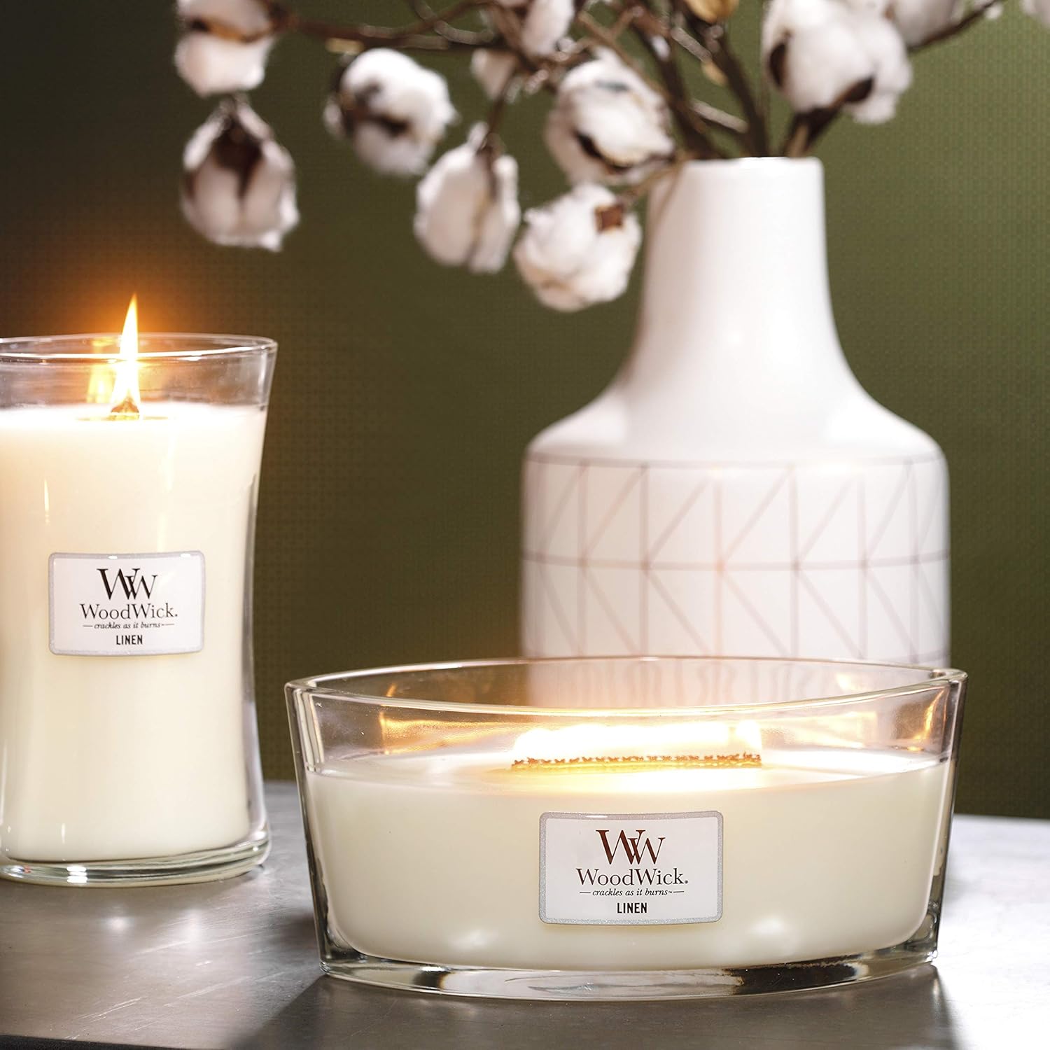 Bougie parfumée pour la décoration intérieure, créant une ambiance chaleureuse – Image 4