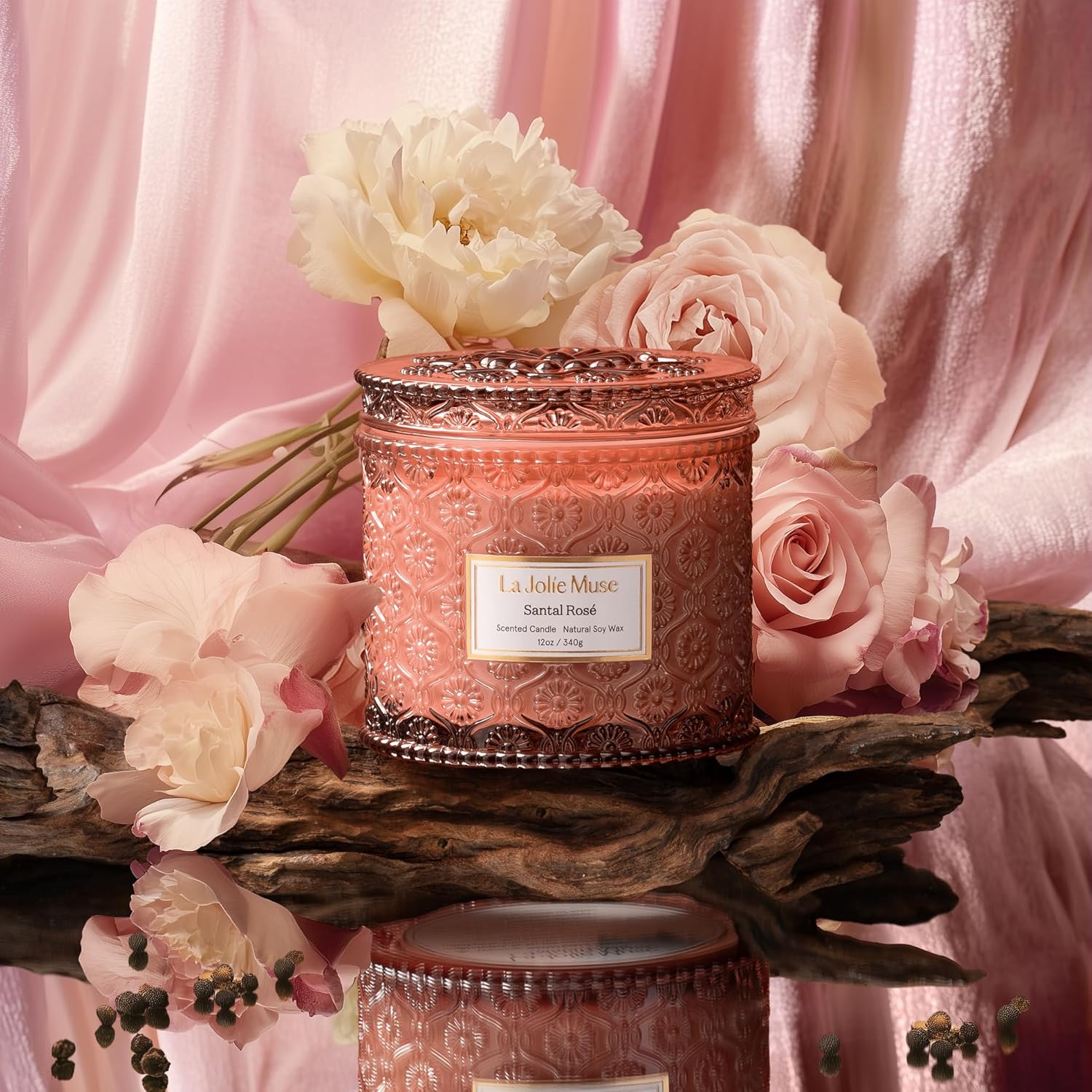 Bougie parfumée pour une décoration élégante - Créez une ambiance chaleureuse – Image 3