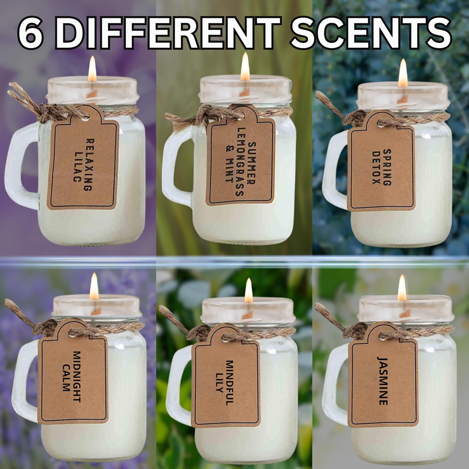Bougie parfumée pour une décoration chaleureuse et une ambiance relaxante – Image 5