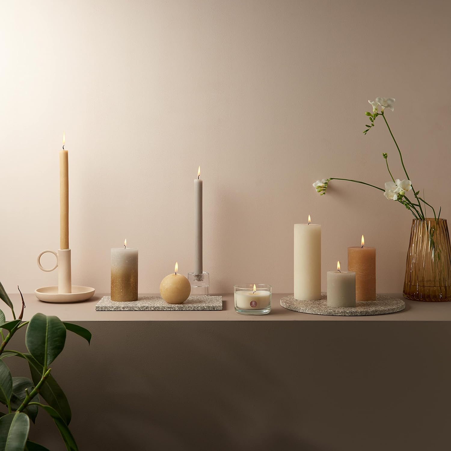 Bougie parfumée pour une ambiance chaleureuse et relaxante à la maison – Image 3