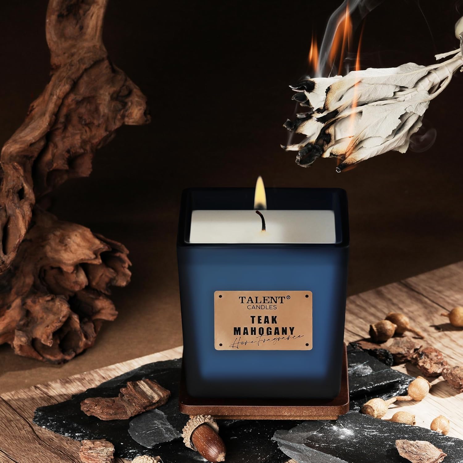 Bougie parfumée pour une ambiance chaleureuse et relaxante – Image 2