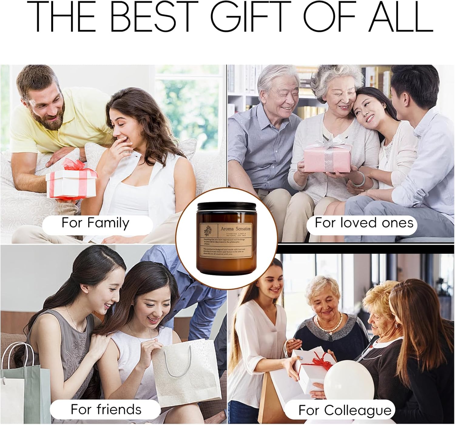 Bougie parfumée pour une ambiance chaleureuse et relaxante – Image 6