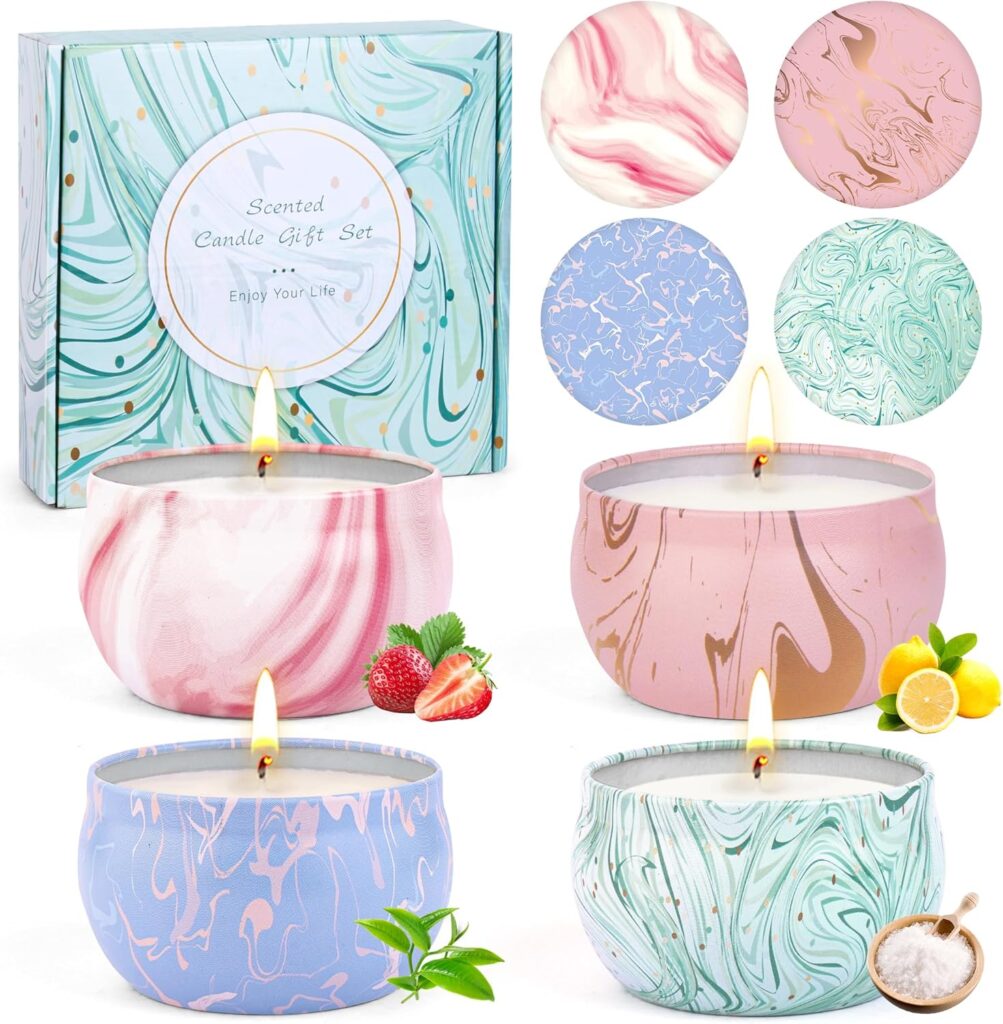 Bougie parfumée pour une décoration apaisante et une ambiance chaleureuse