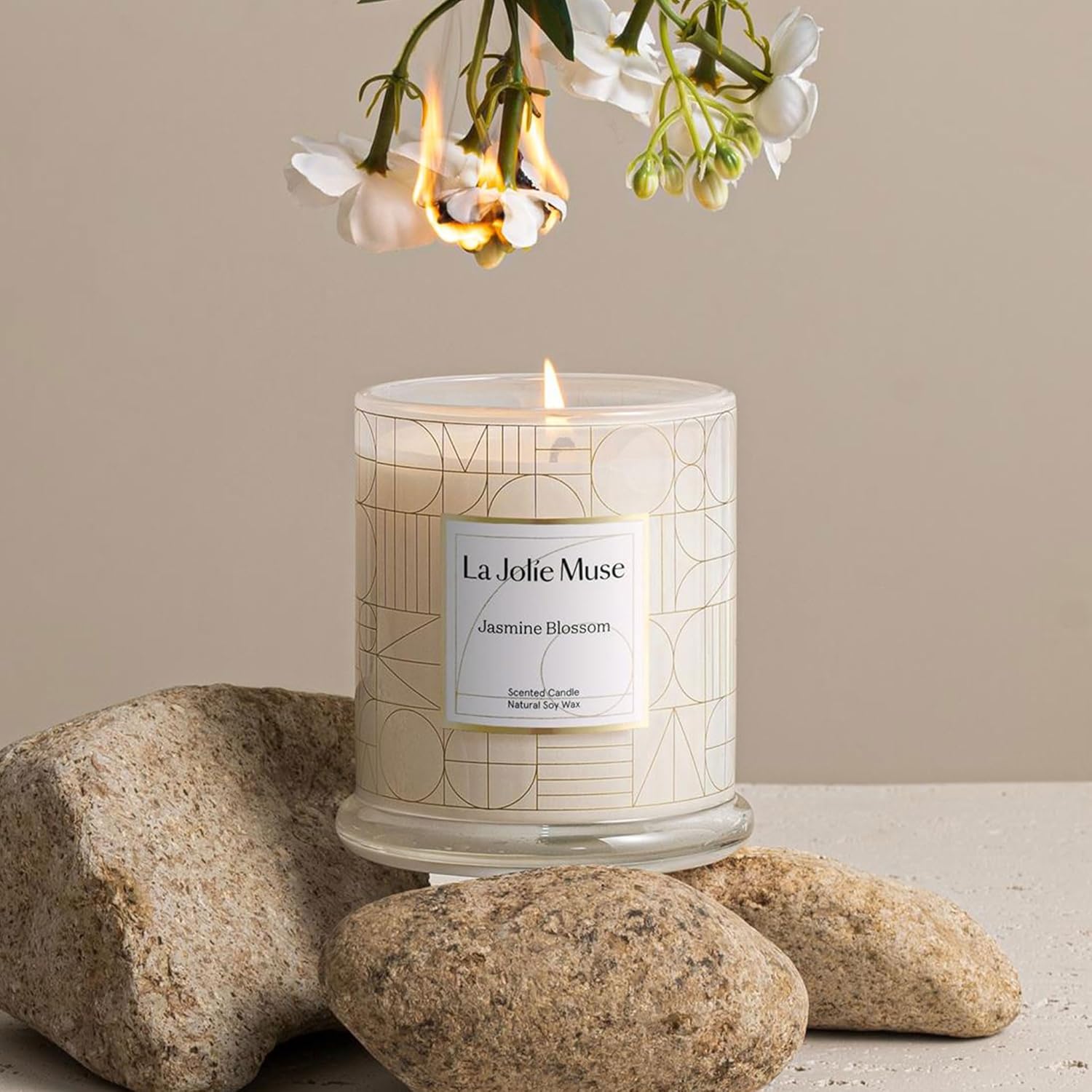 Bougie parfumée pour une décoration élégante et une ambiance chaleureuse – Image 3
