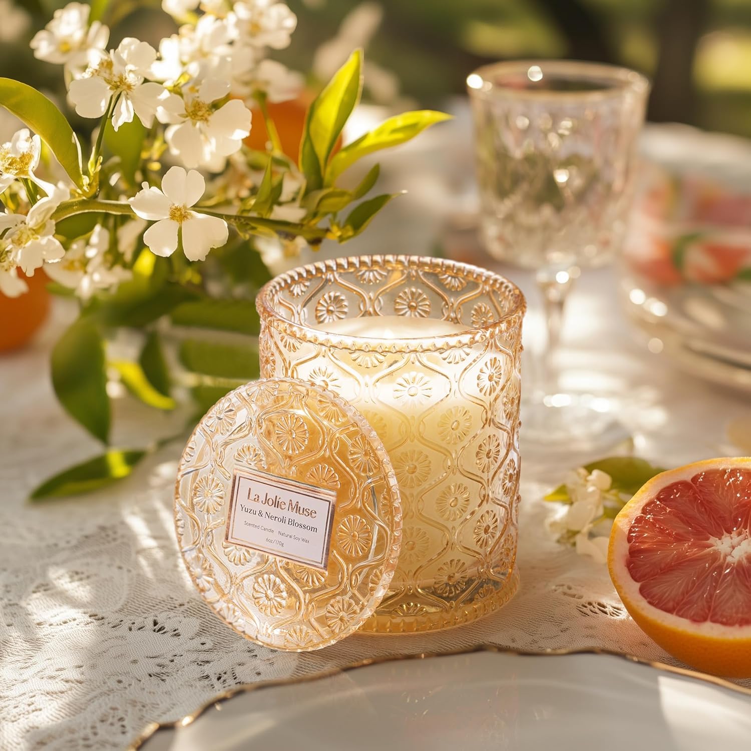 Bougie parfumée pour une ambiance chaleureuse et relaxante – Image 3