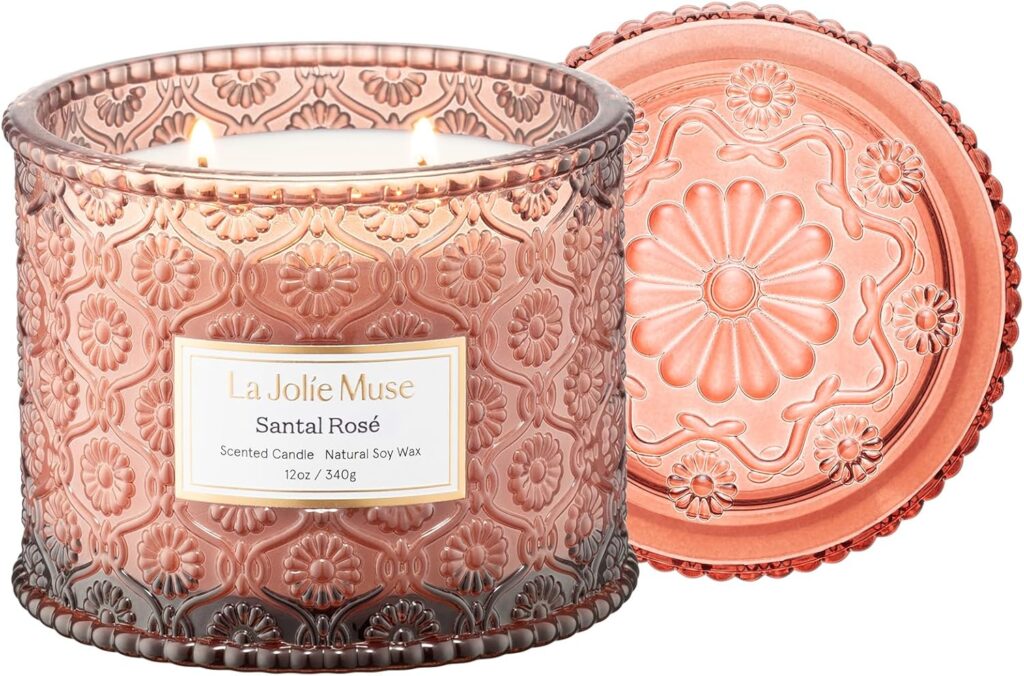 Bougie parfumée pour une décoration élégante - Créez une ambiance chaleureuse