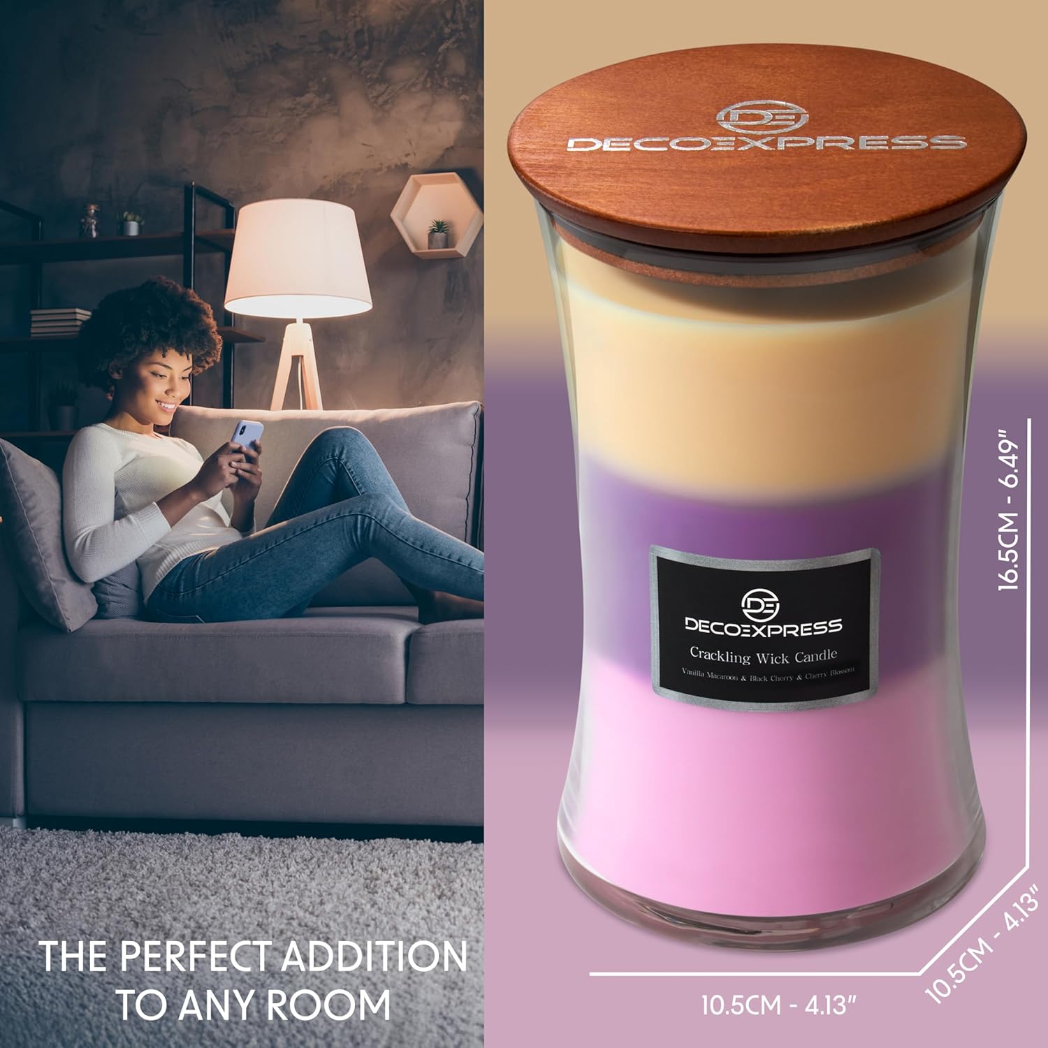 Bougie parfumée pour une décoration élégante - Créez une ambiance chaleureuse – Image 6