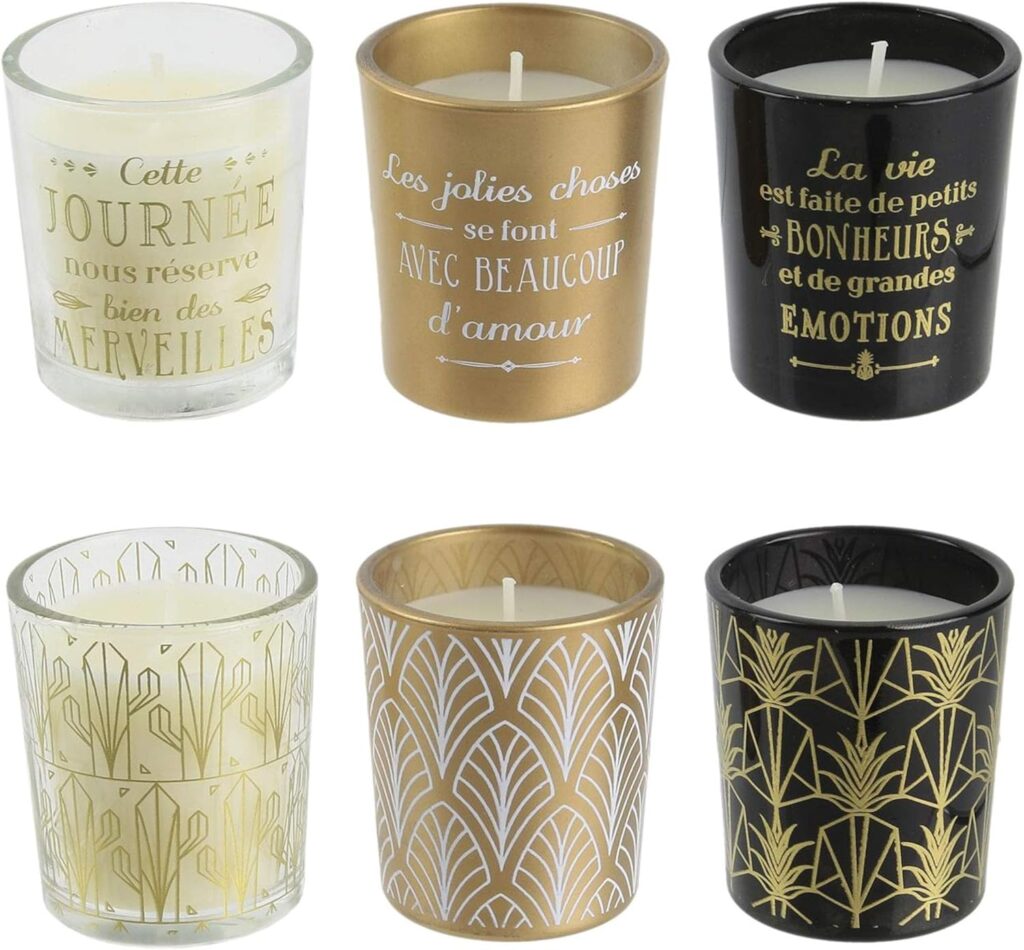 Bougie parfumée pour une ambiance chaleureuse et relaxante
Idéale pour la décoration intérieure ou comme cadeau apaisant