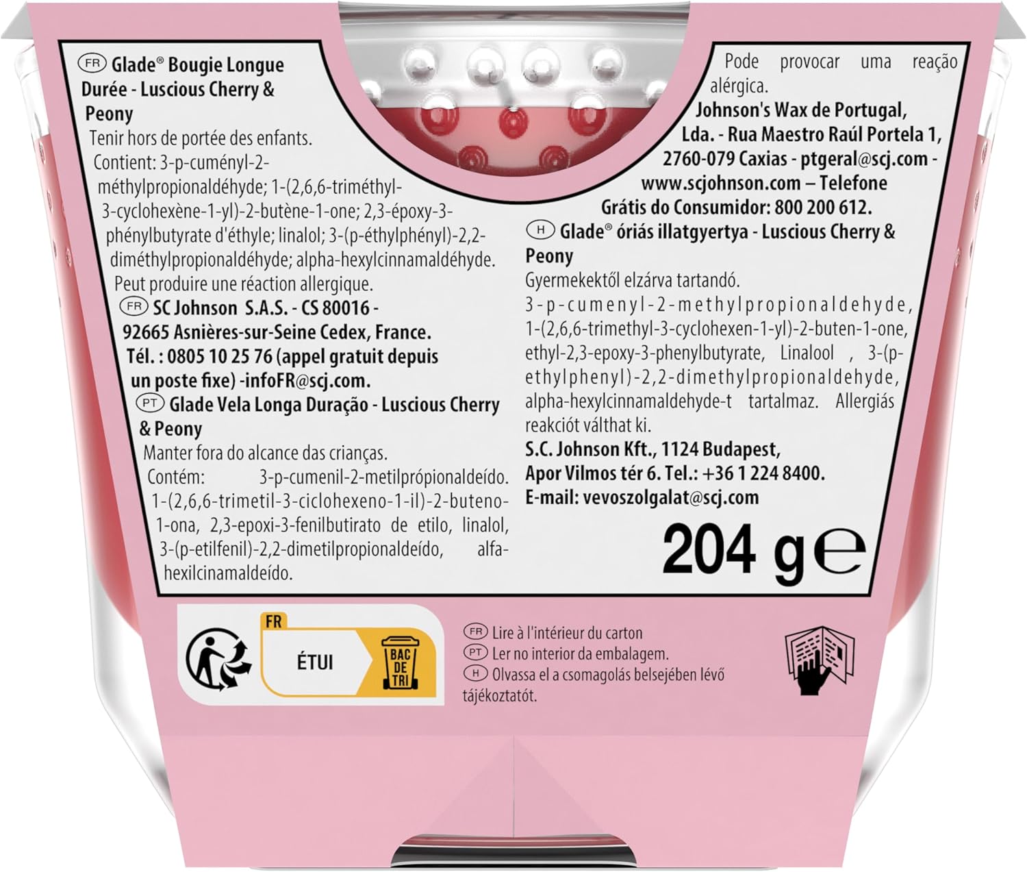 Bougie parfumée pour une ambiance chaleureuse et apaisante – Image 2