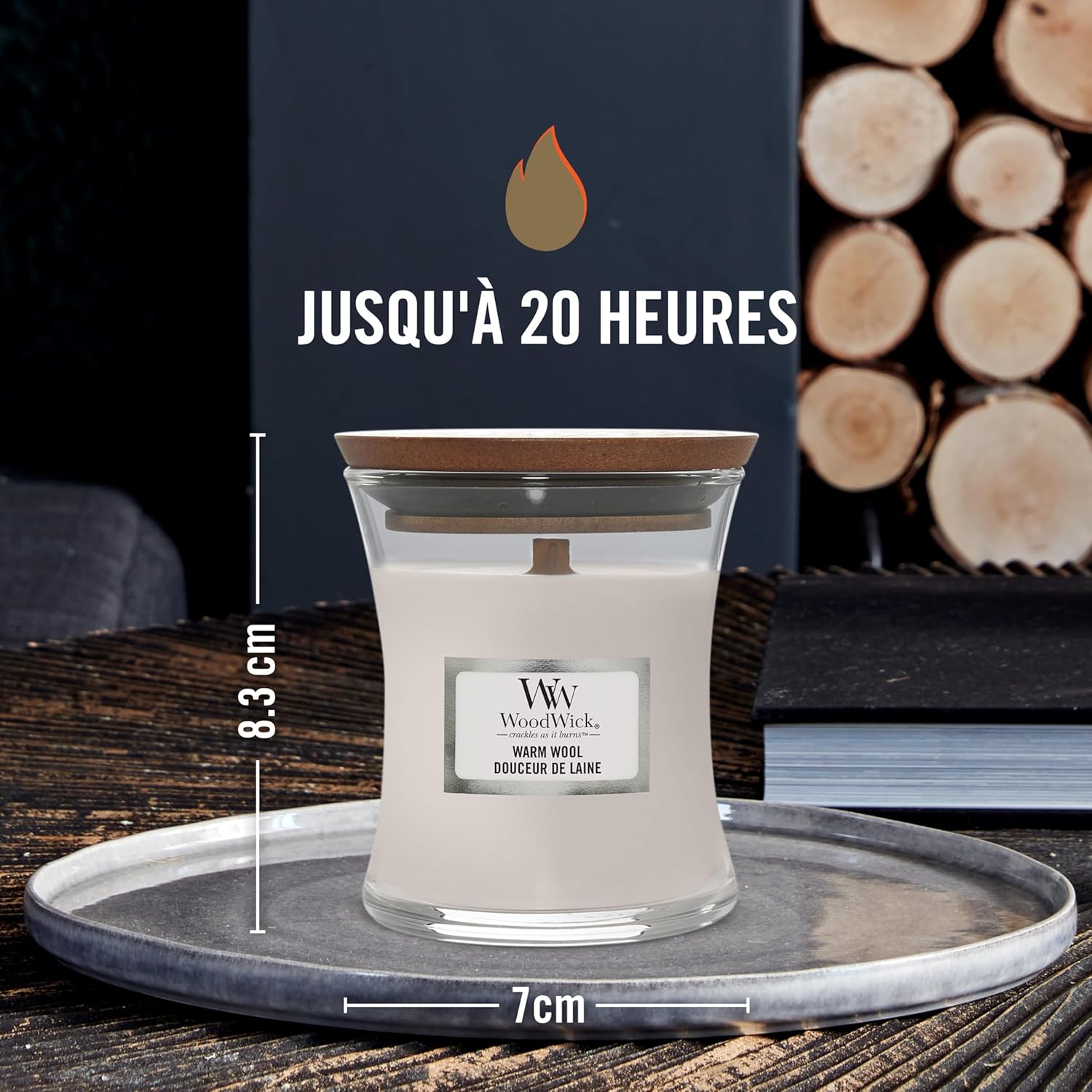 Bougie parfumée pour une décoration apaisante : créez une ambiance chaleureuse et relaxante – Image 3