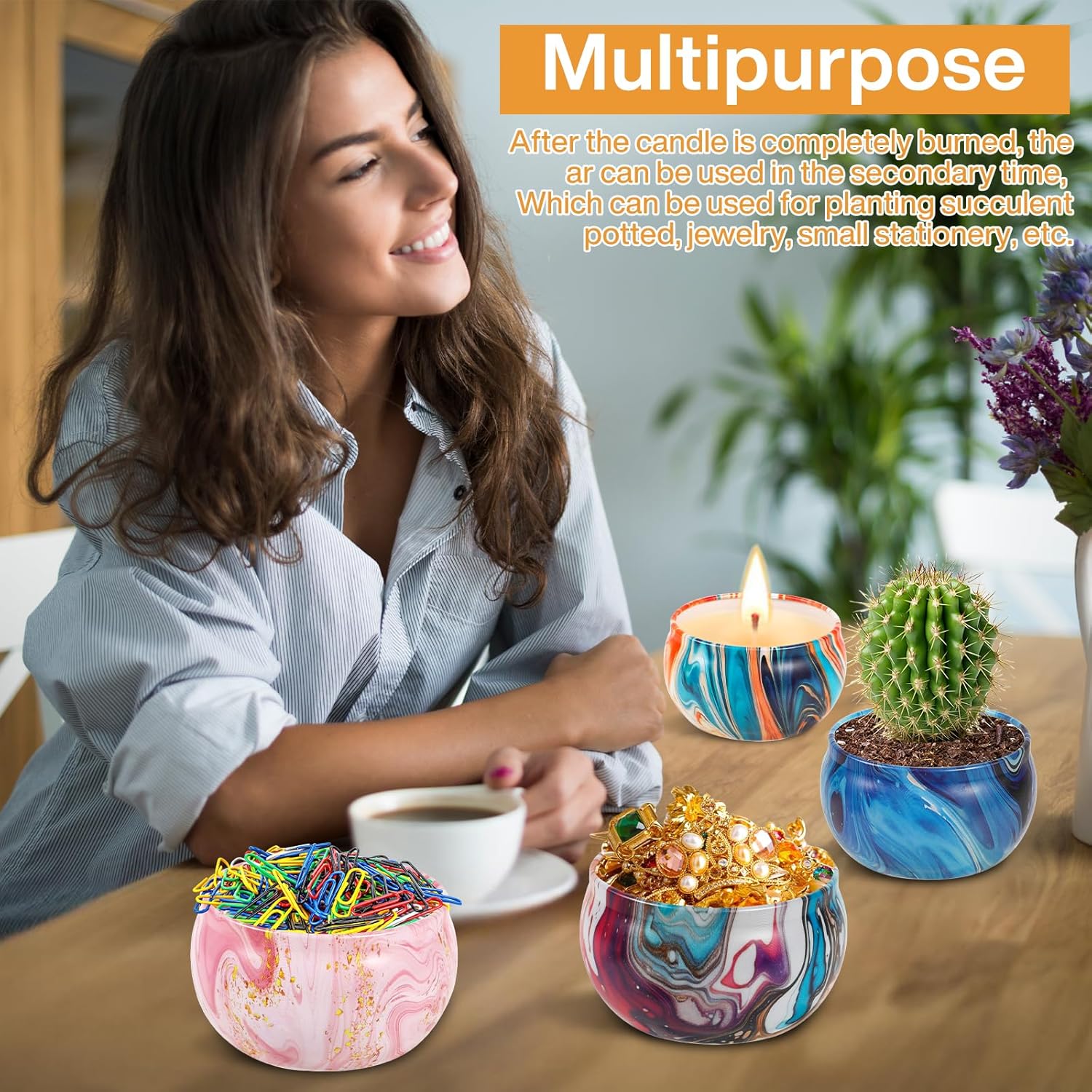 Bougie parfumée pour une ambiance chaleureuse et relaxante – Image 4