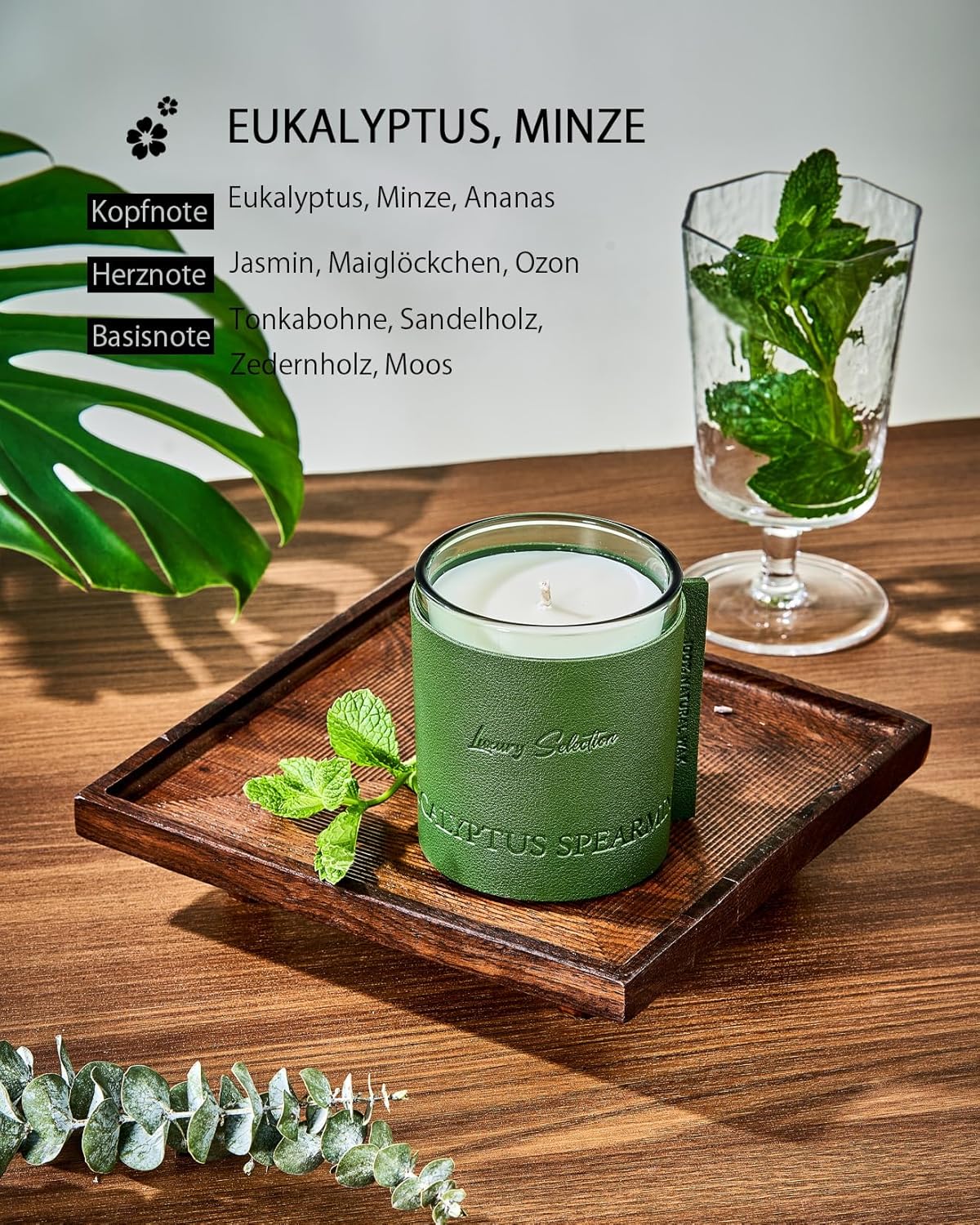 Bougie parfumée pour la décoration intérieure : une ambiance chaleureuse et apaisante – Image 2