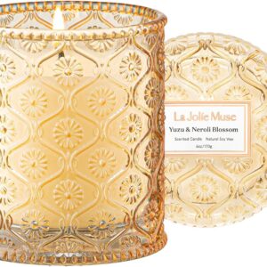 Bougie parfumée pour une ambiance chaleureuse et relaxante