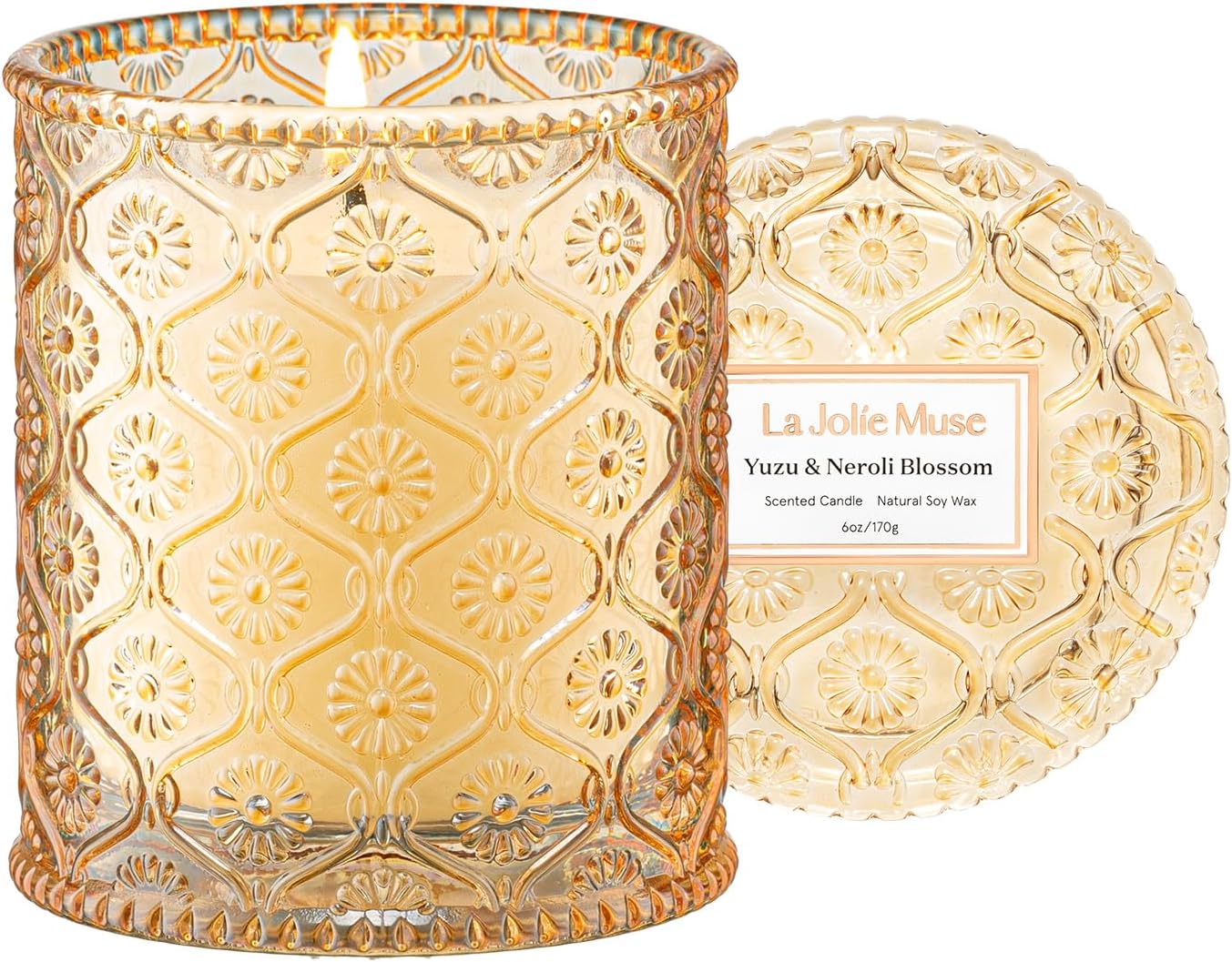Bougie parfumée pour une ambiance chaleureuse et relaxante