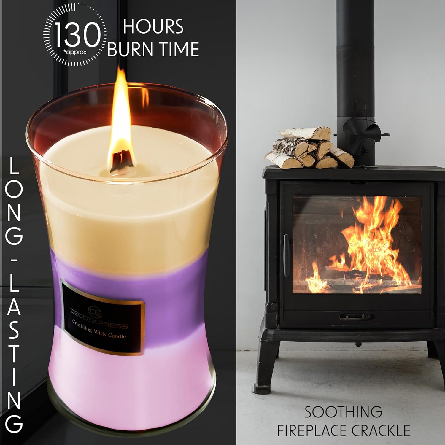 Bougie parfumée pour une décoration élégante - Créez une ambiance chaleureuse – Image 4