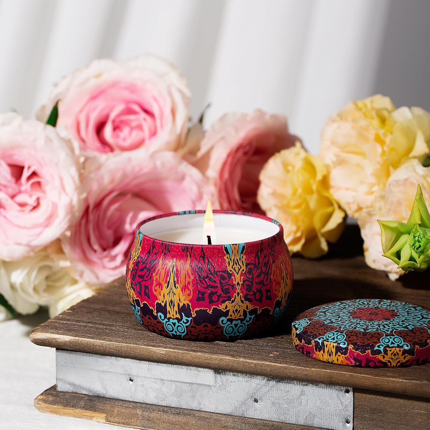Bougie parfumée pour une décoration élégante - créez une ambiance chaleureuse chez vous – Image 8
