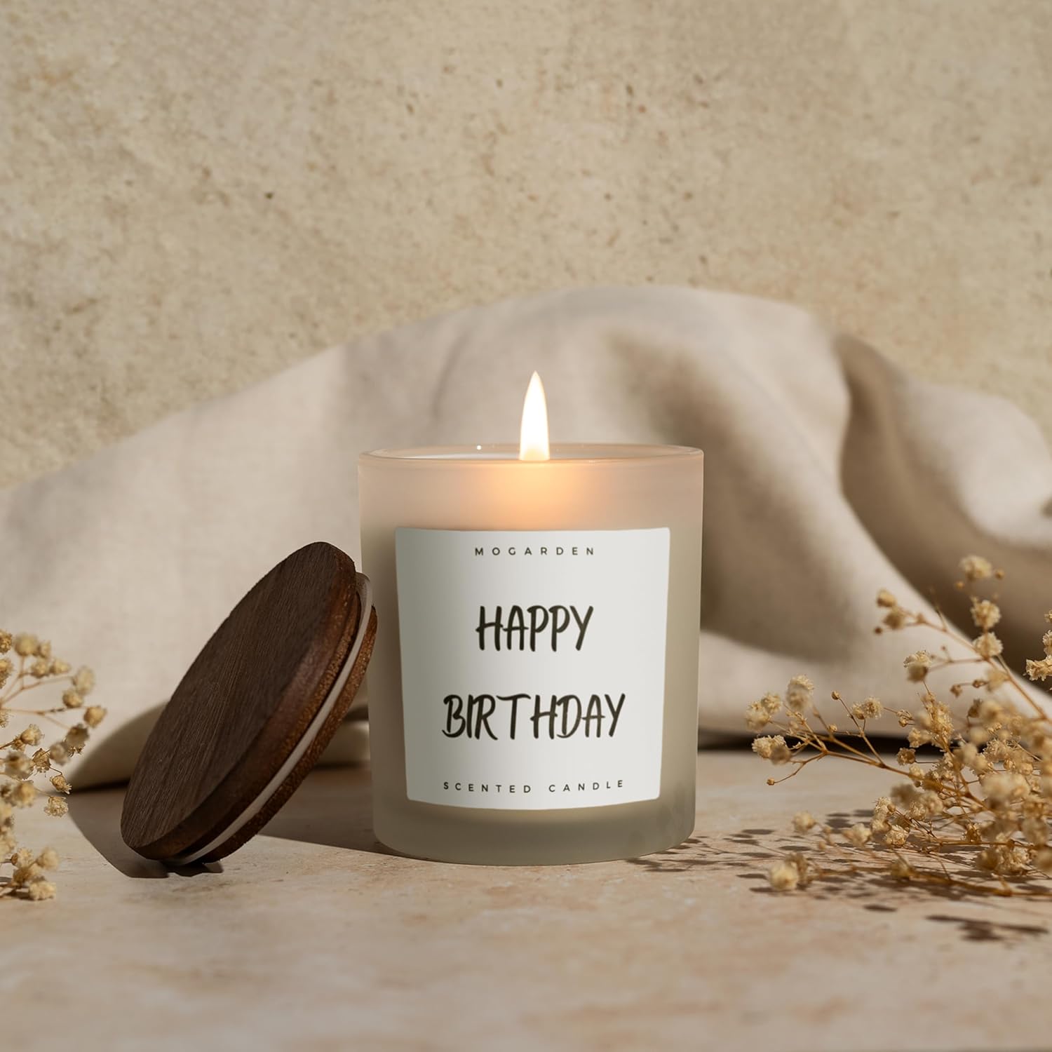 Bougie parfumée pour une décoration élégante, offrant une ambiance chaleureuse – Image 7