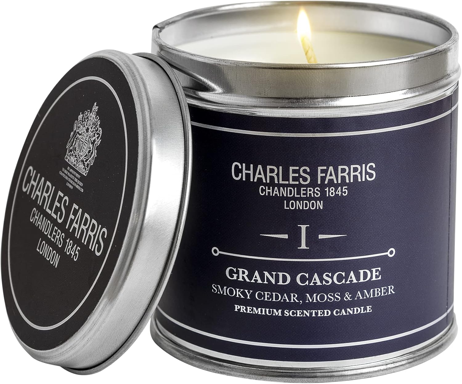Bougie parfumée pour une décoration élégante, créant une ambiance chaleureuse