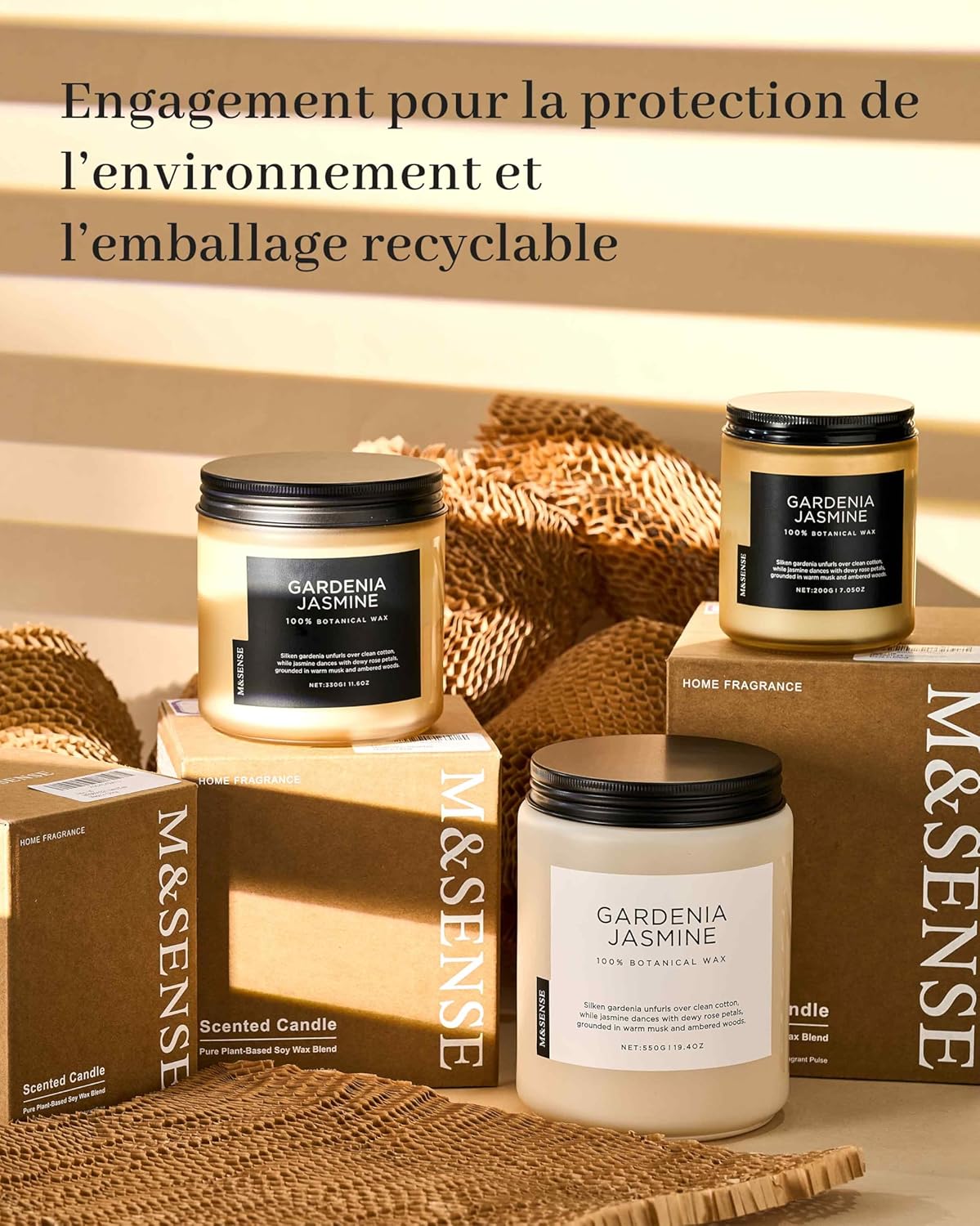 Bougie parfumée pour la détente - ambiance chaleureuse et apaisante – Image 8