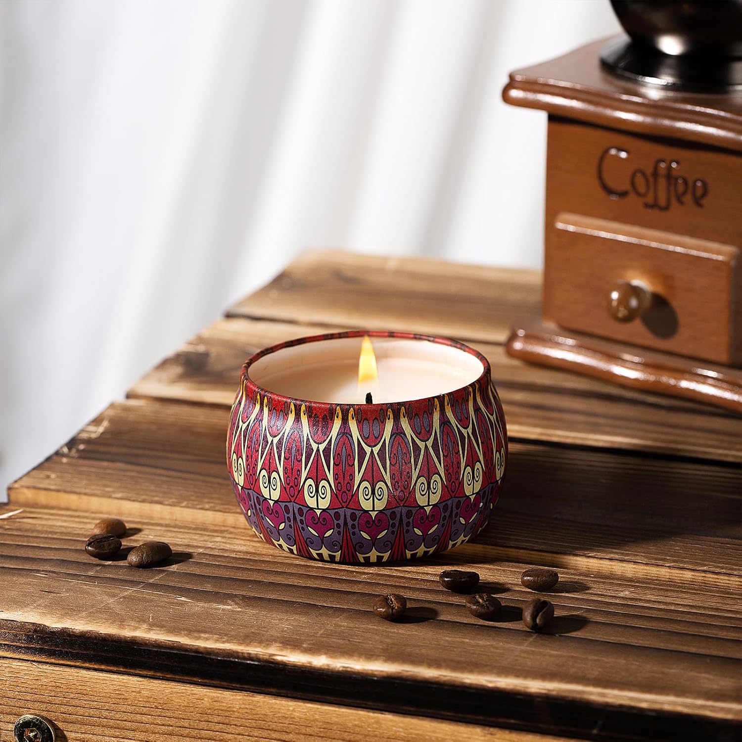 Bougie parfumée pour une décoration élégante - créez une ambiance chaleureuse chez vous – Image 9